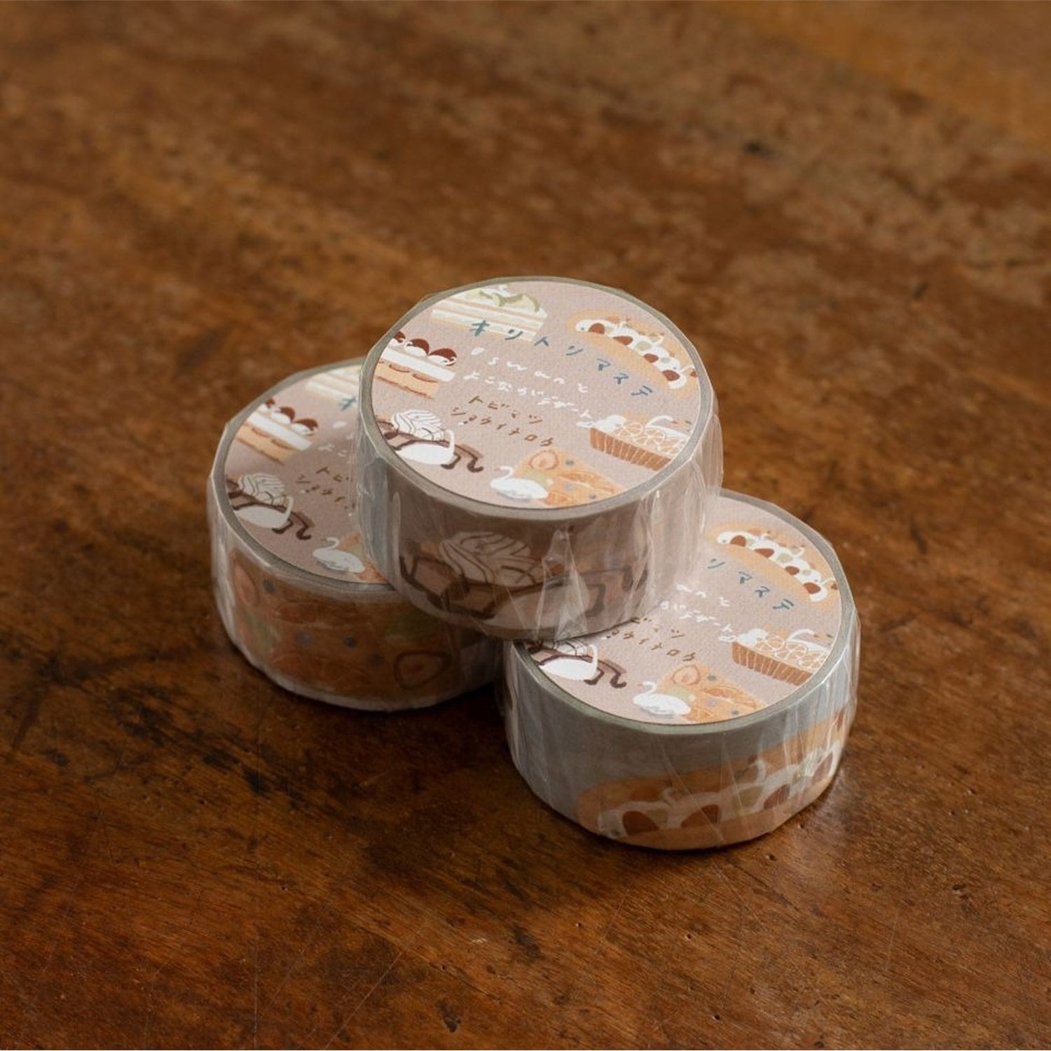 Tobimatsu Shoichiro Masking Tape - Swan and Desserts