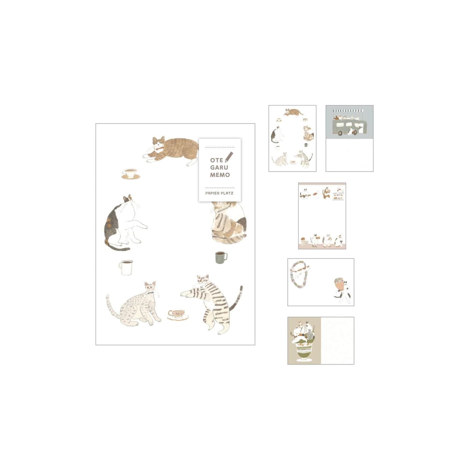Tobimatsu Shoichiro OTEGARU Memo – Cat Paradise