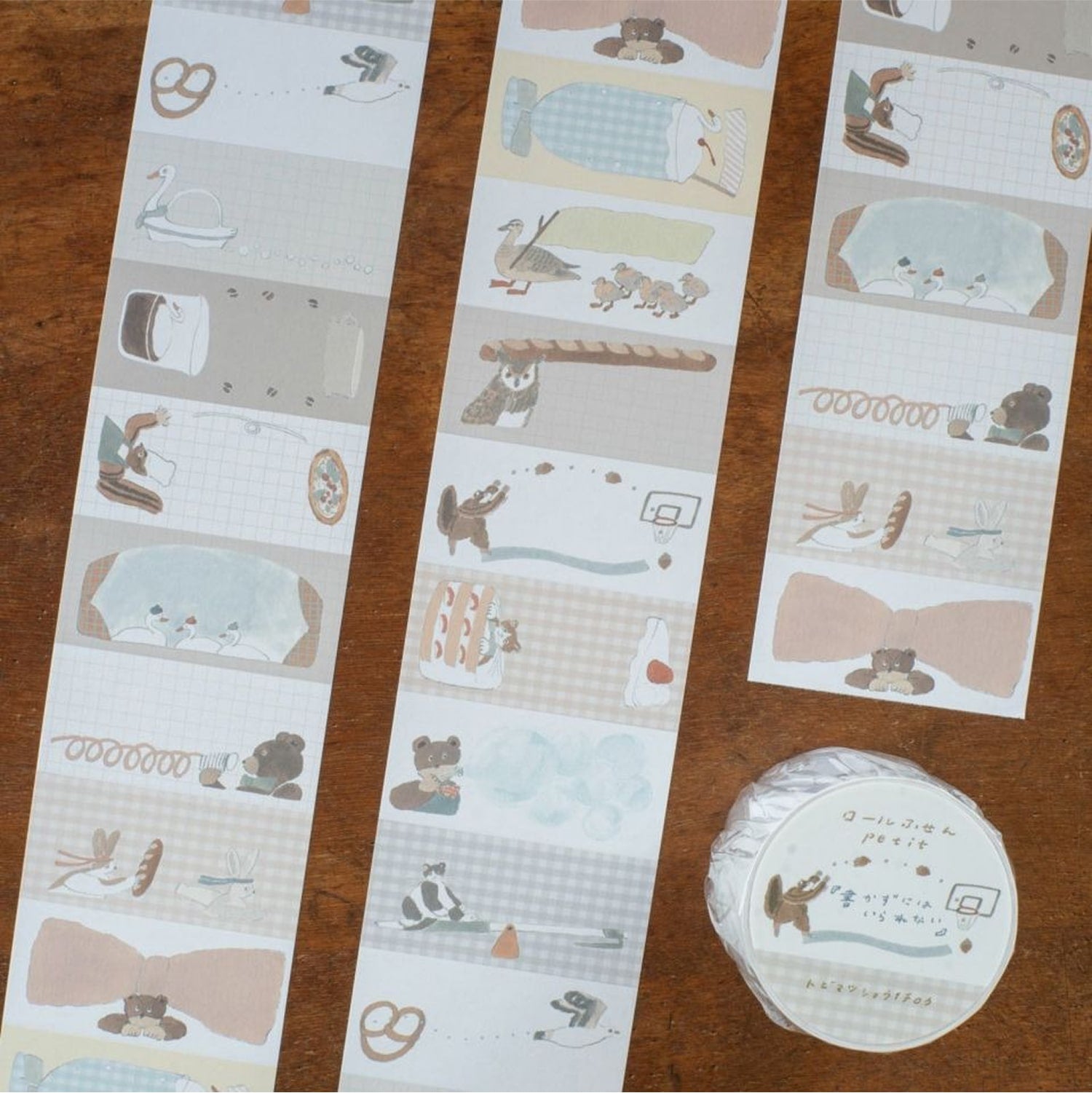Tobimatsu Shoichiro Petit Sticky Notes Roll - I Can’t Help But Write