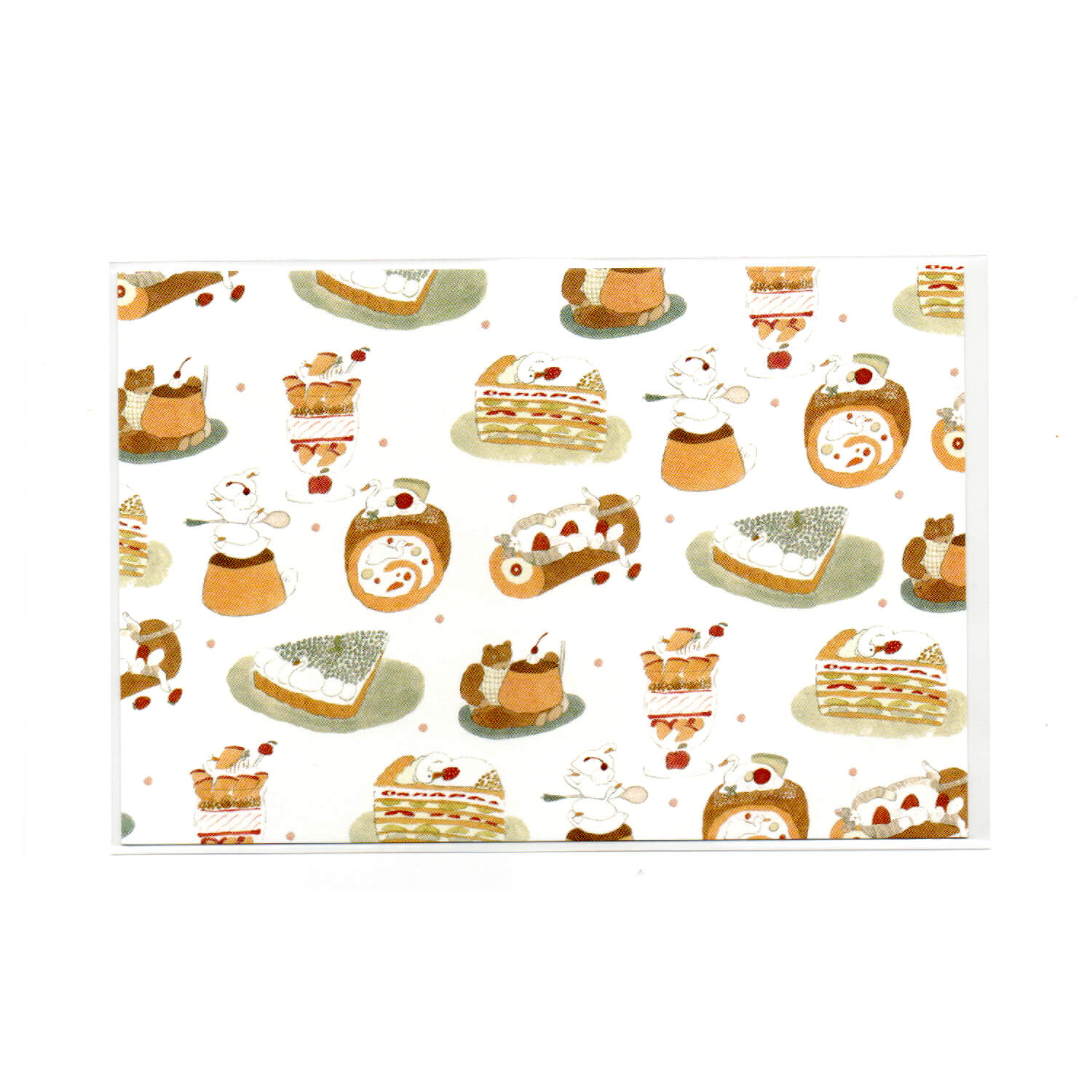 Tobimatsu Shoichiro Postcard – Dessert Festival