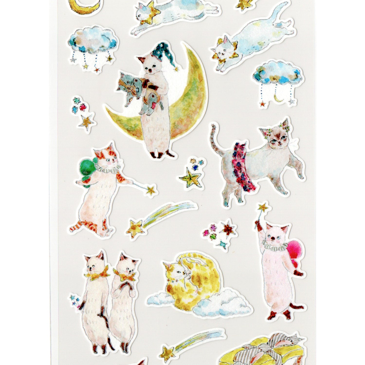 Tocoro Comugi Paper Sticker Sheet – Stars