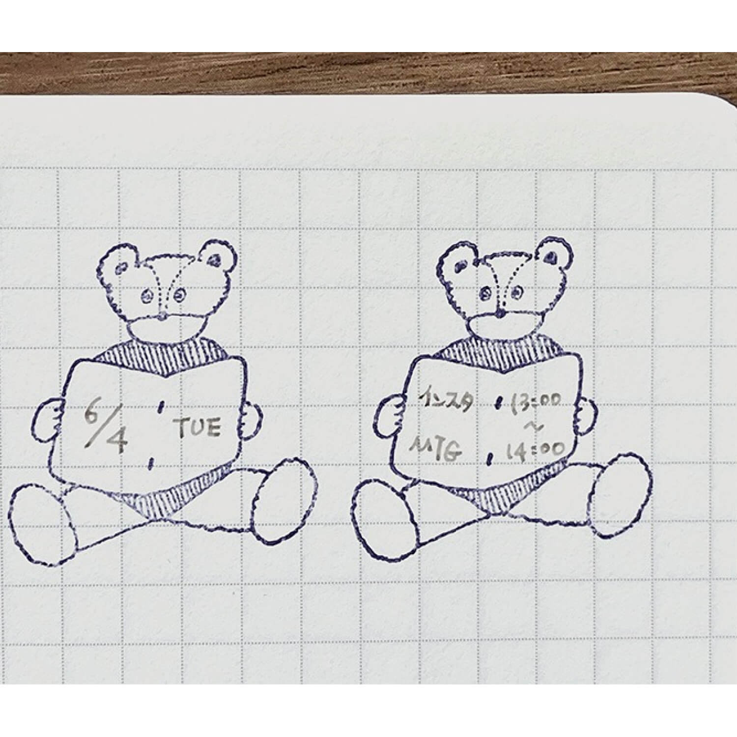 Touch and Flow × Tobimatsu Shoichiro – Bear Stamp