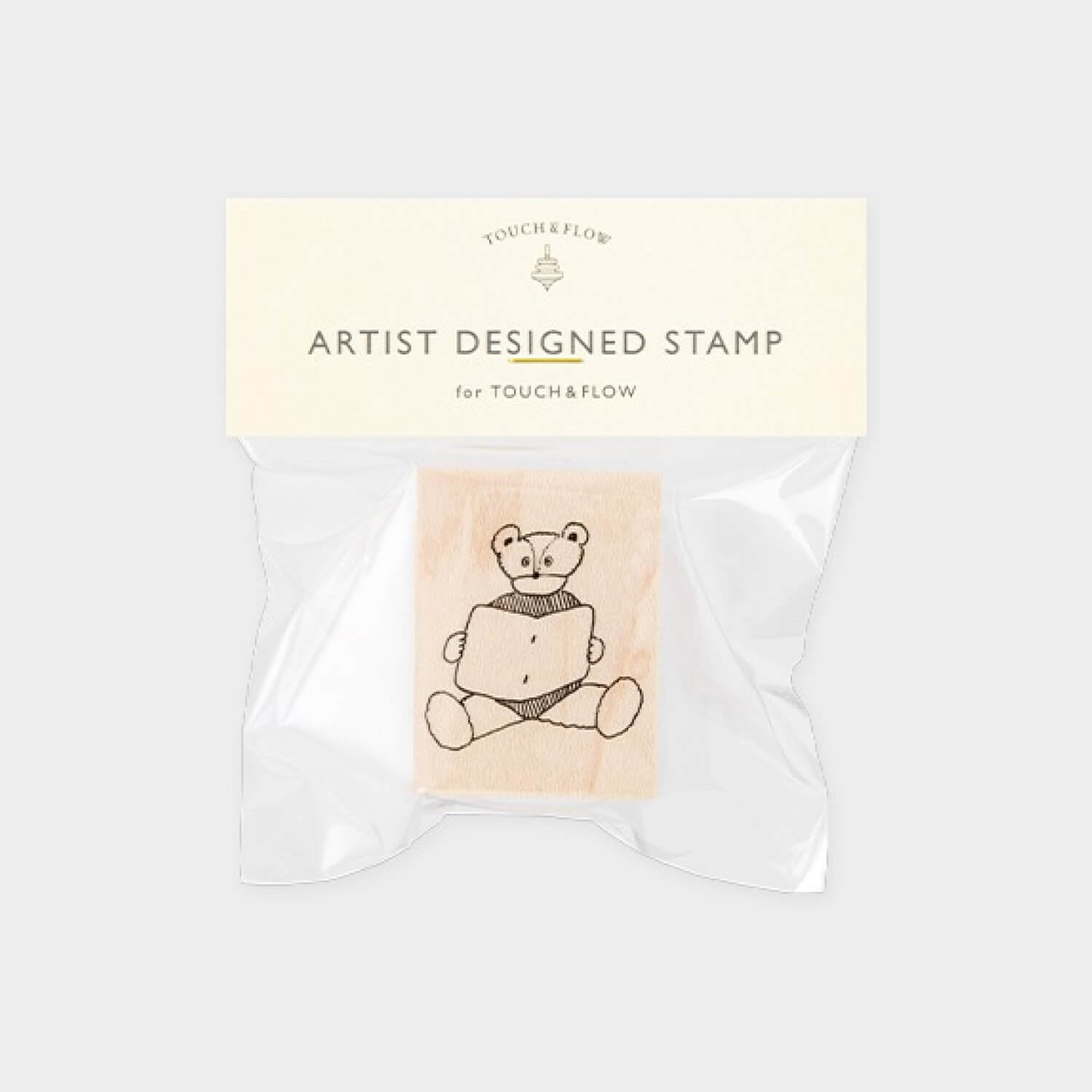 Touch and Flow × Tobimatsu Shoichiro – Bear Stamp