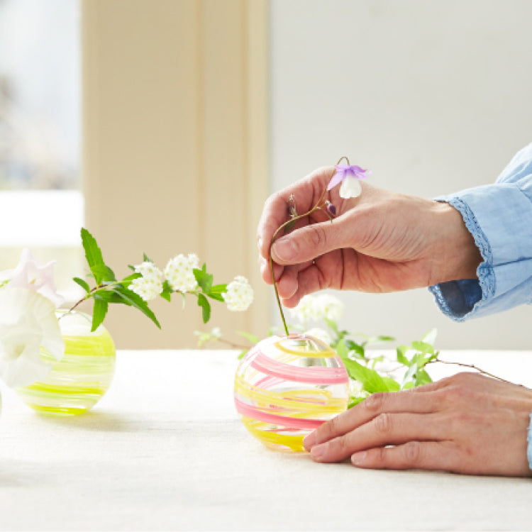 Tsugaru Vidro Flower Vase