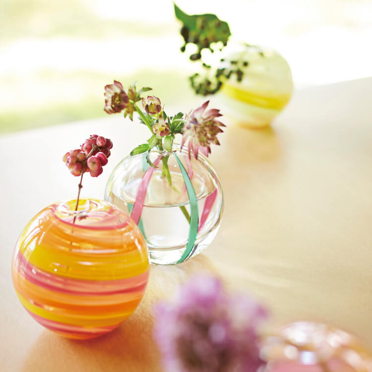 Tsugaru Vidro Flower Vase