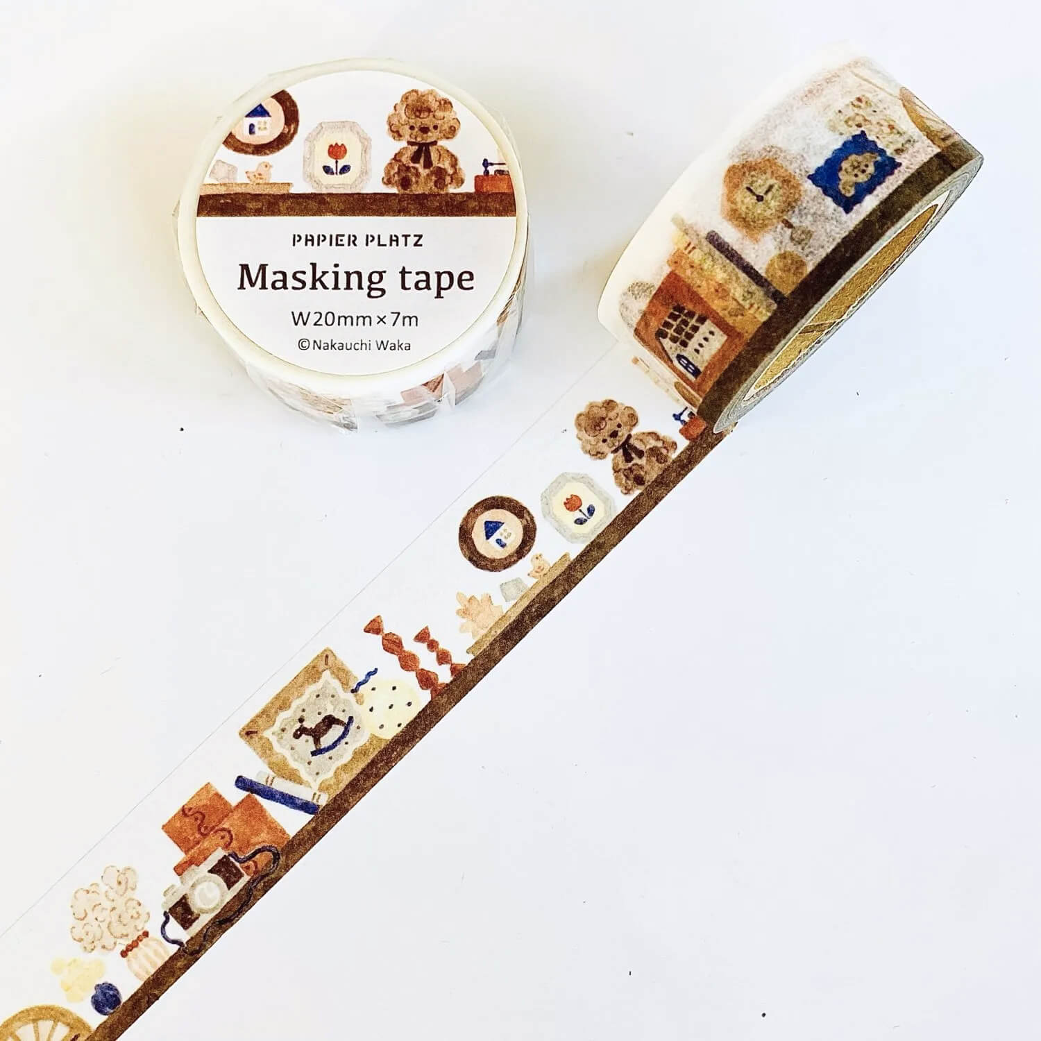 Waka Nakauchi Masking Tape – Dog & Interior