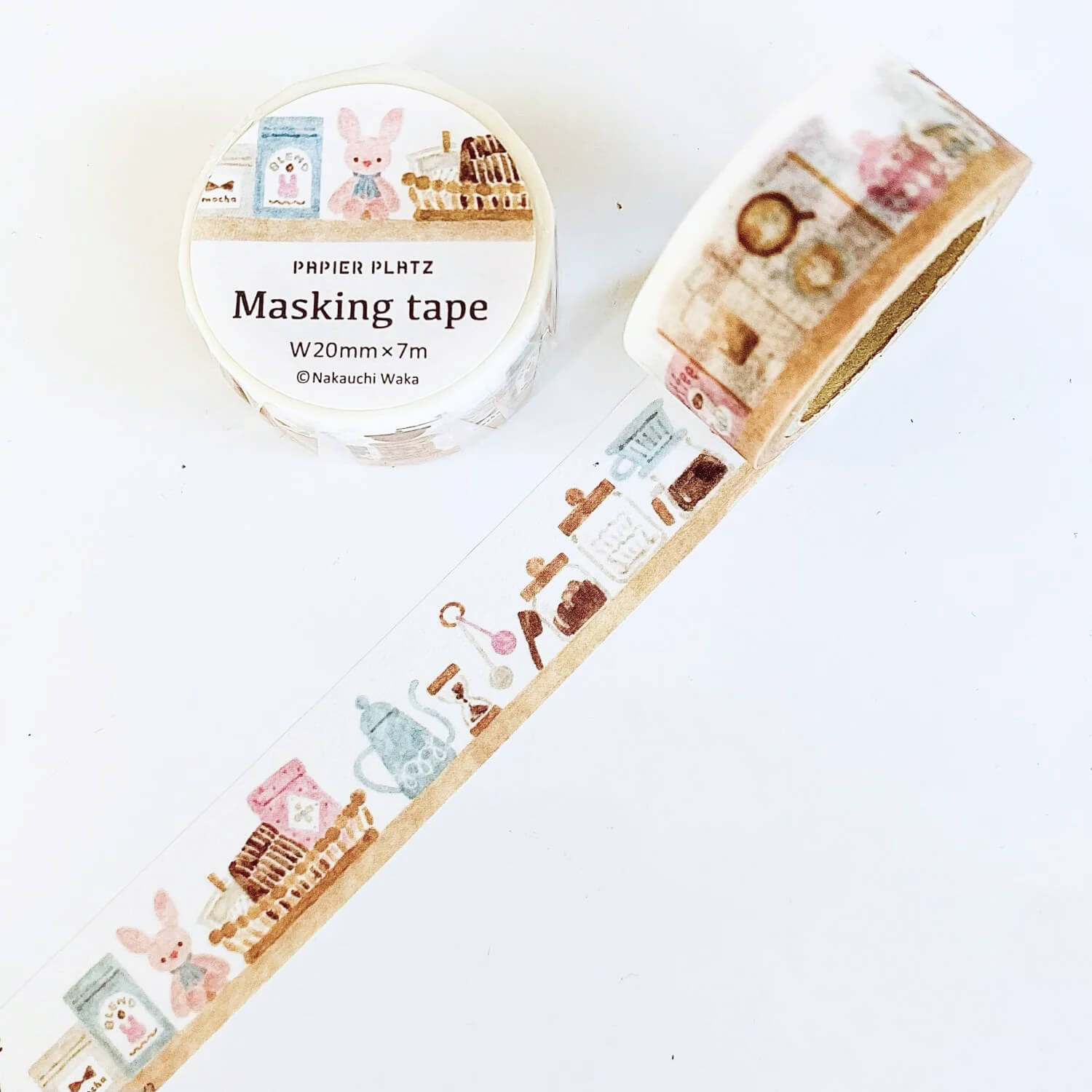 Waka Nakauchi Masking Tape – Rabbit & Coffee