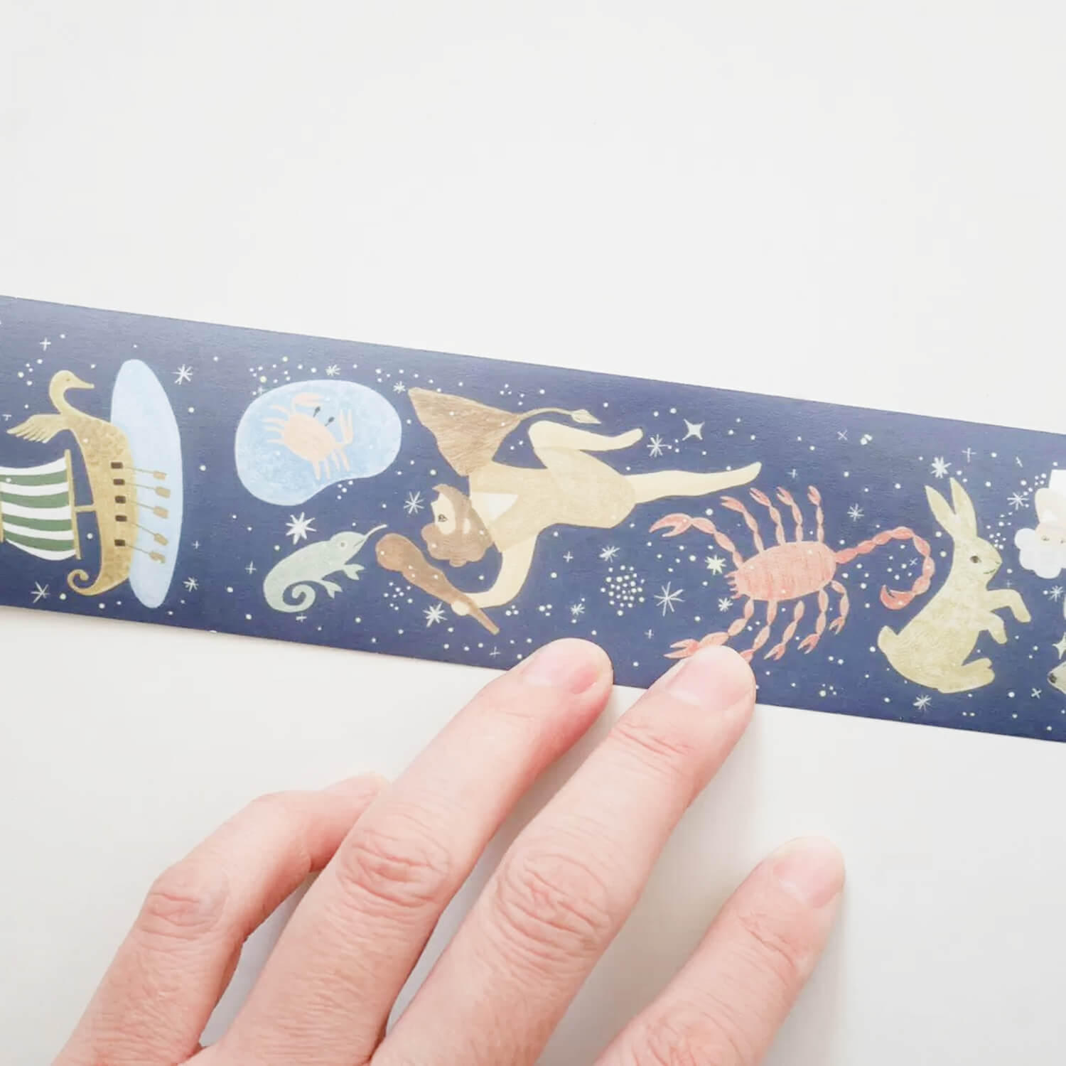 4 legs Water-activated tape - Constellation
