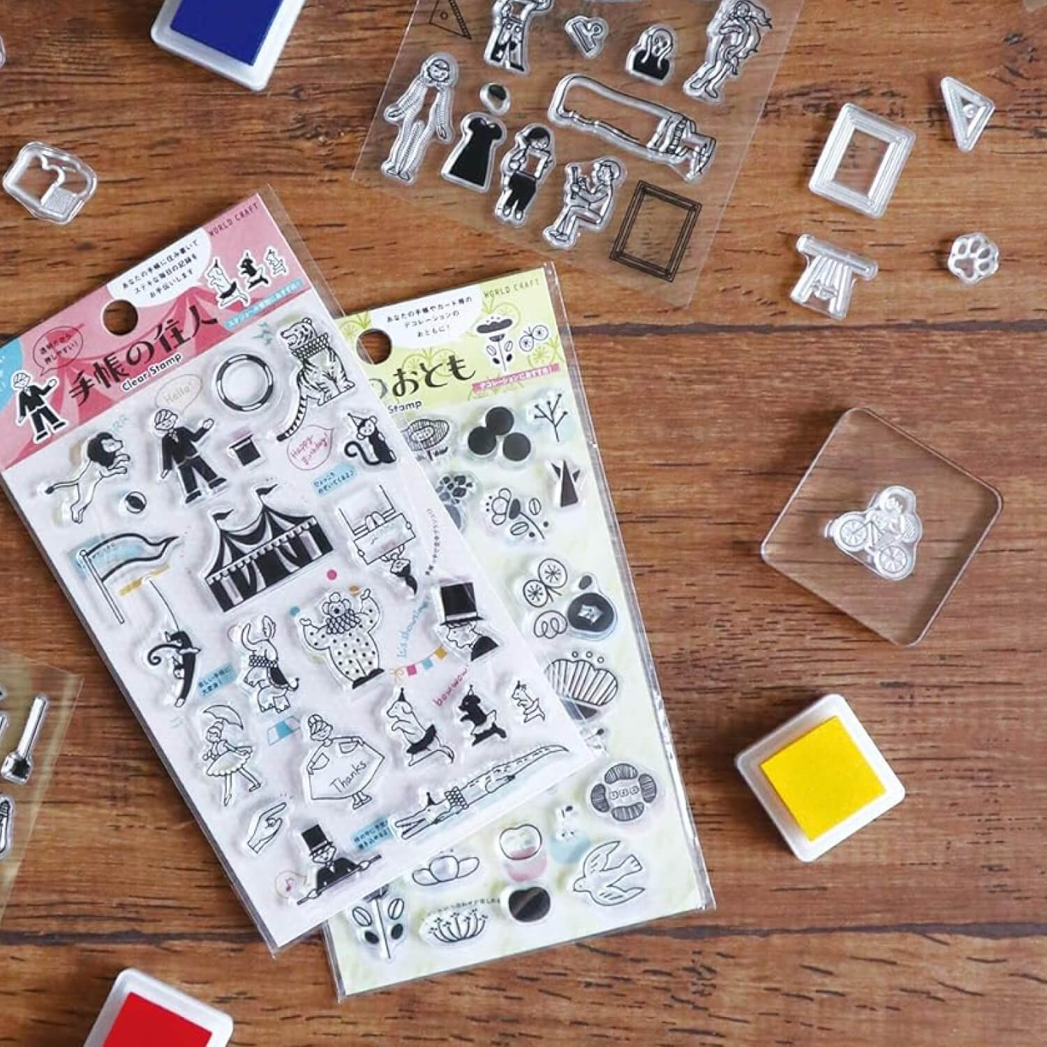 World Craft Acrylic Stamp Block – Clear