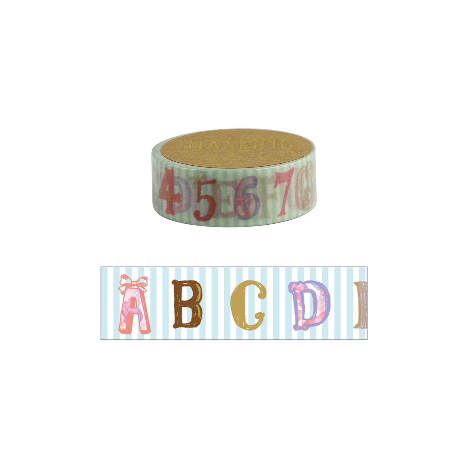 World Craft Masking Tape – Alphabet