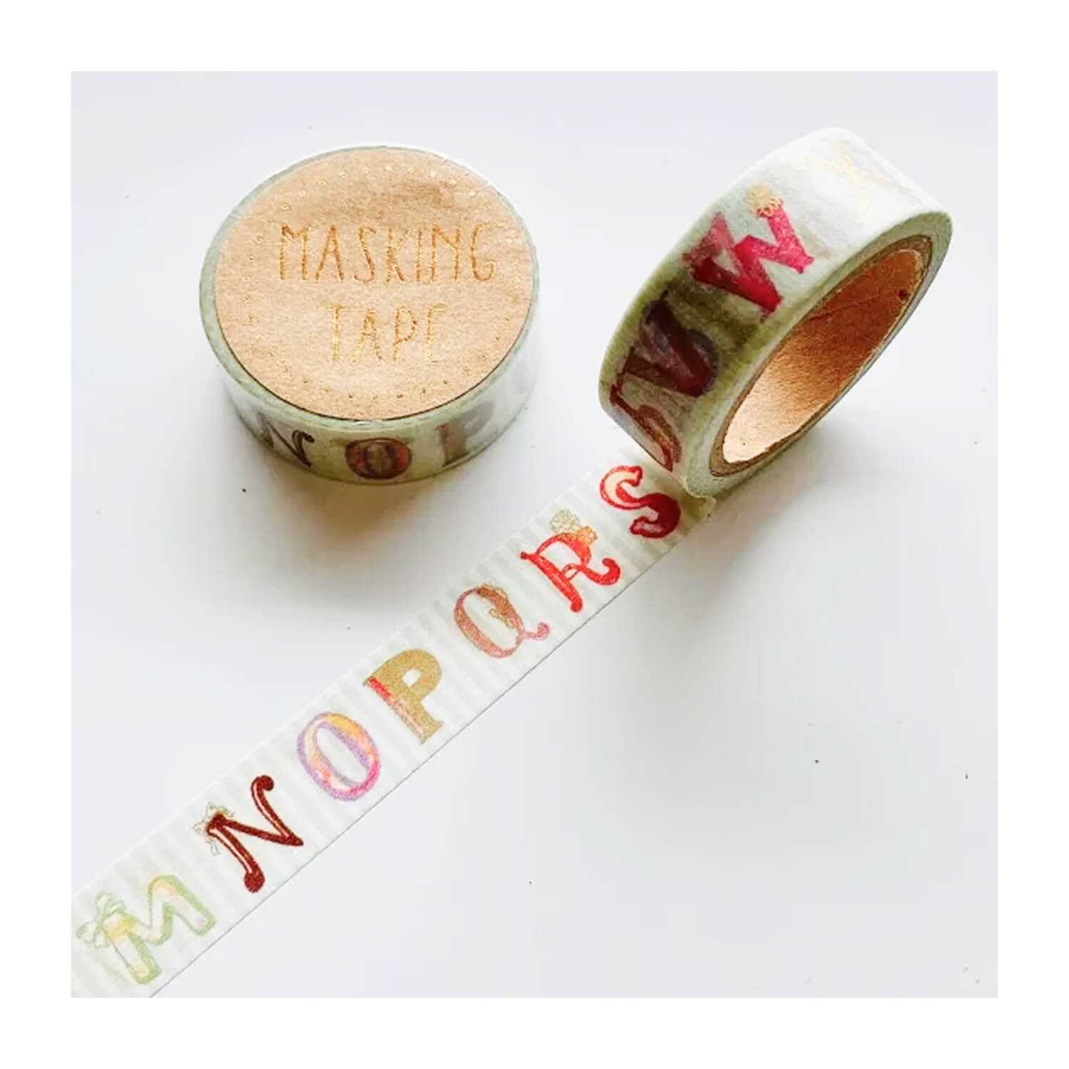 World Craft Masking Tape – Alphabet