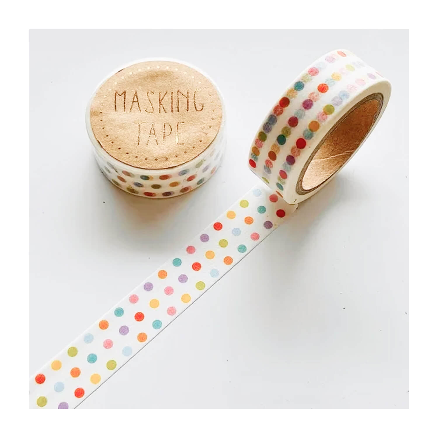 World Craft Masking Tape – Colorful Dots