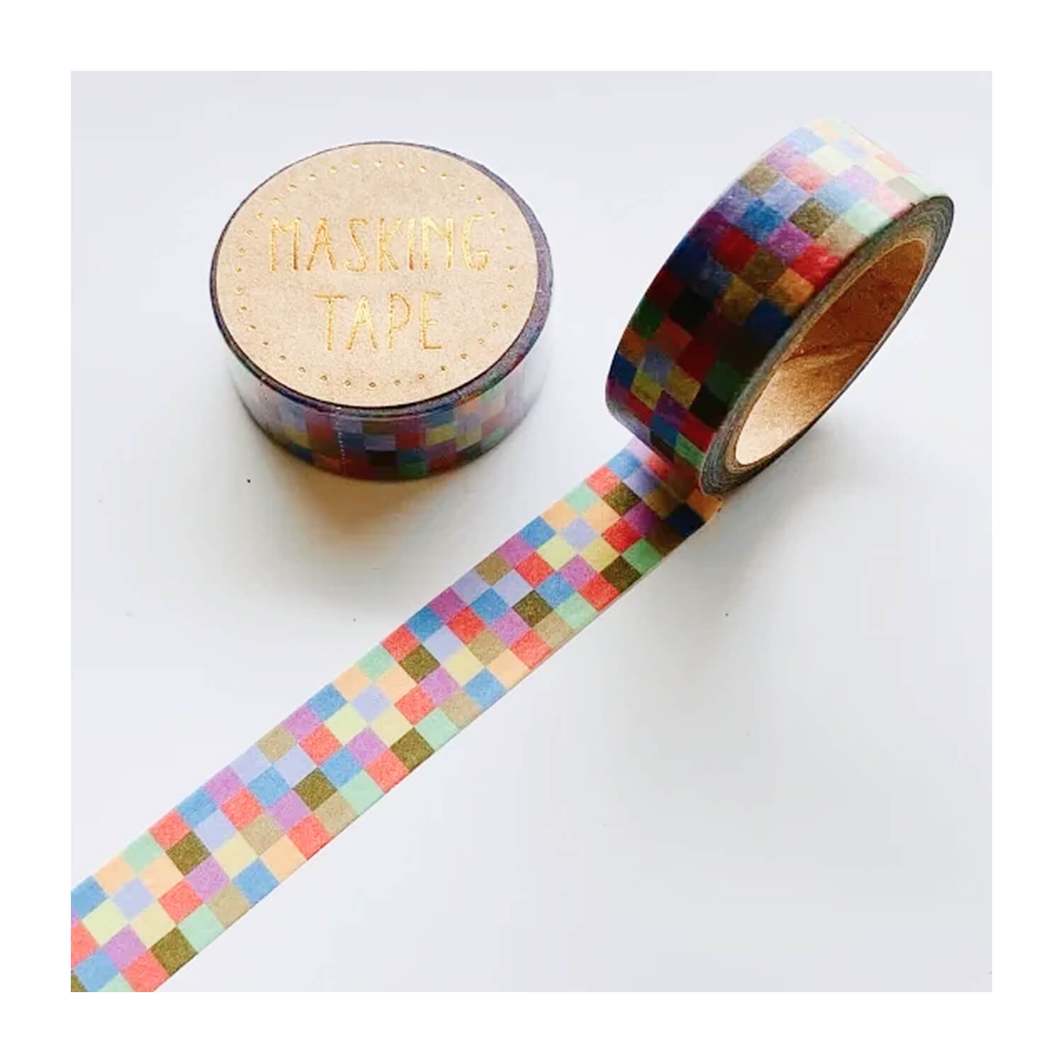 World Craft Masking Tape – Colorful Mosaic