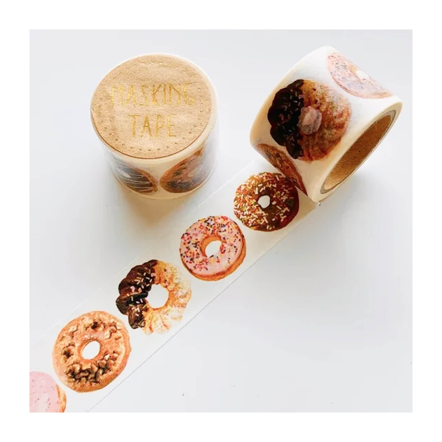 World Craft Masking Tape – Doughnuts
