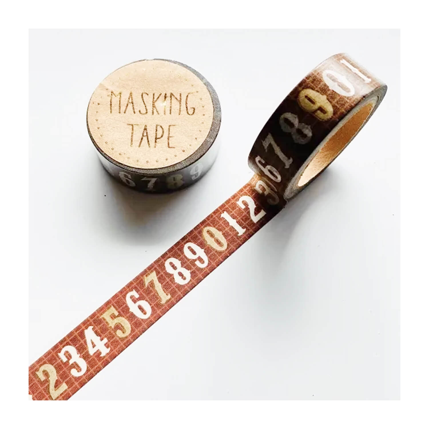 World Craft Masking Tape – Numbers