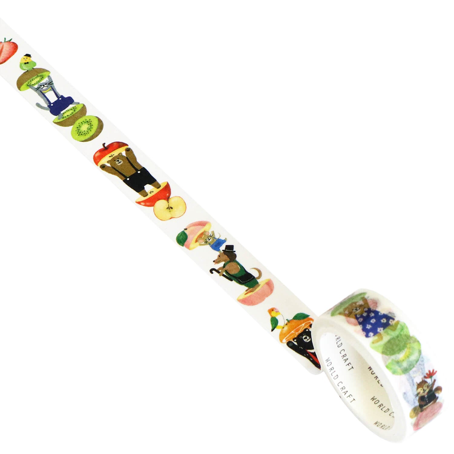 World Craft Tatemasu Vertical Washi Tape – Fruity Friends