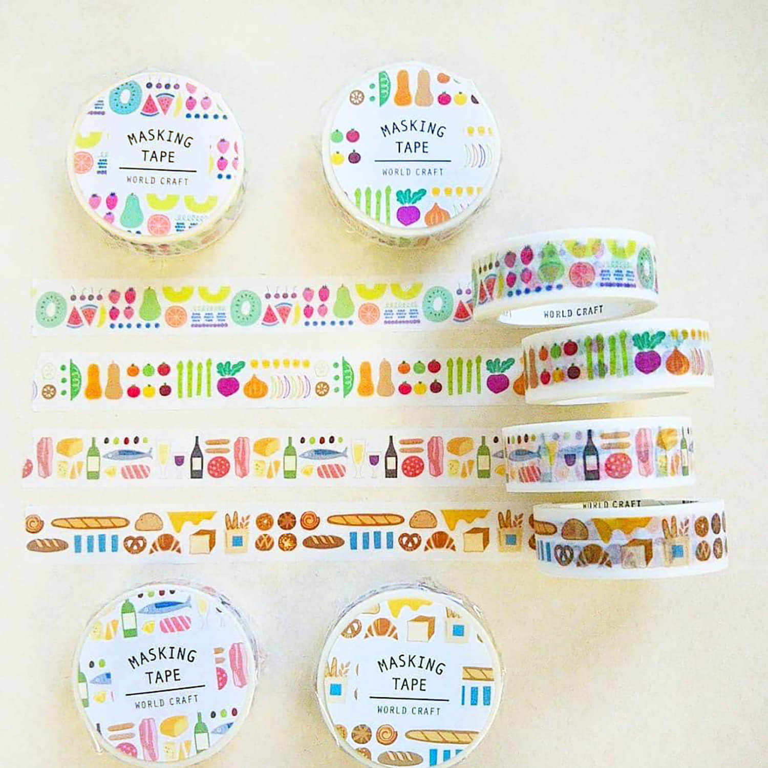 World Craft Washi Tape – Café Marche Bread