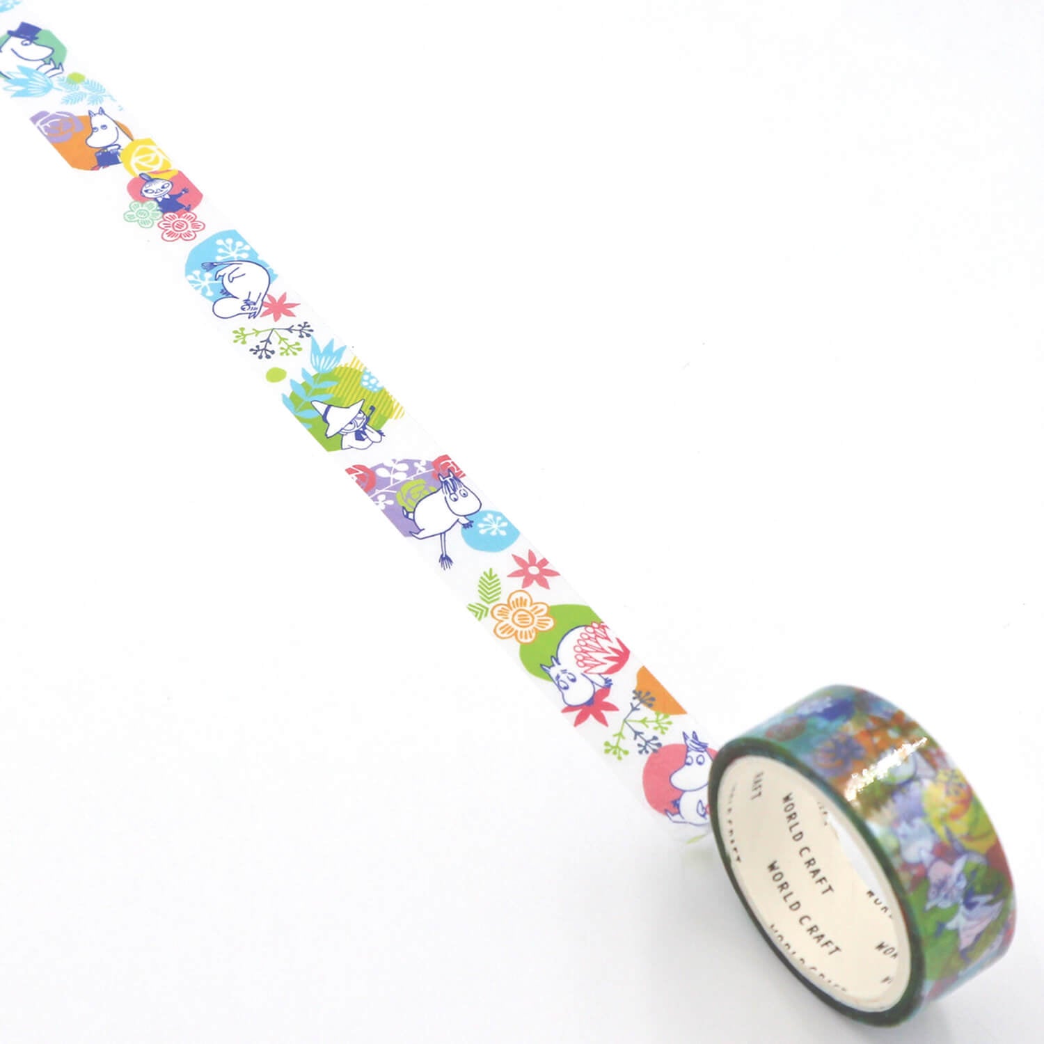 World Craft x Moomin Clear Tape – Flower