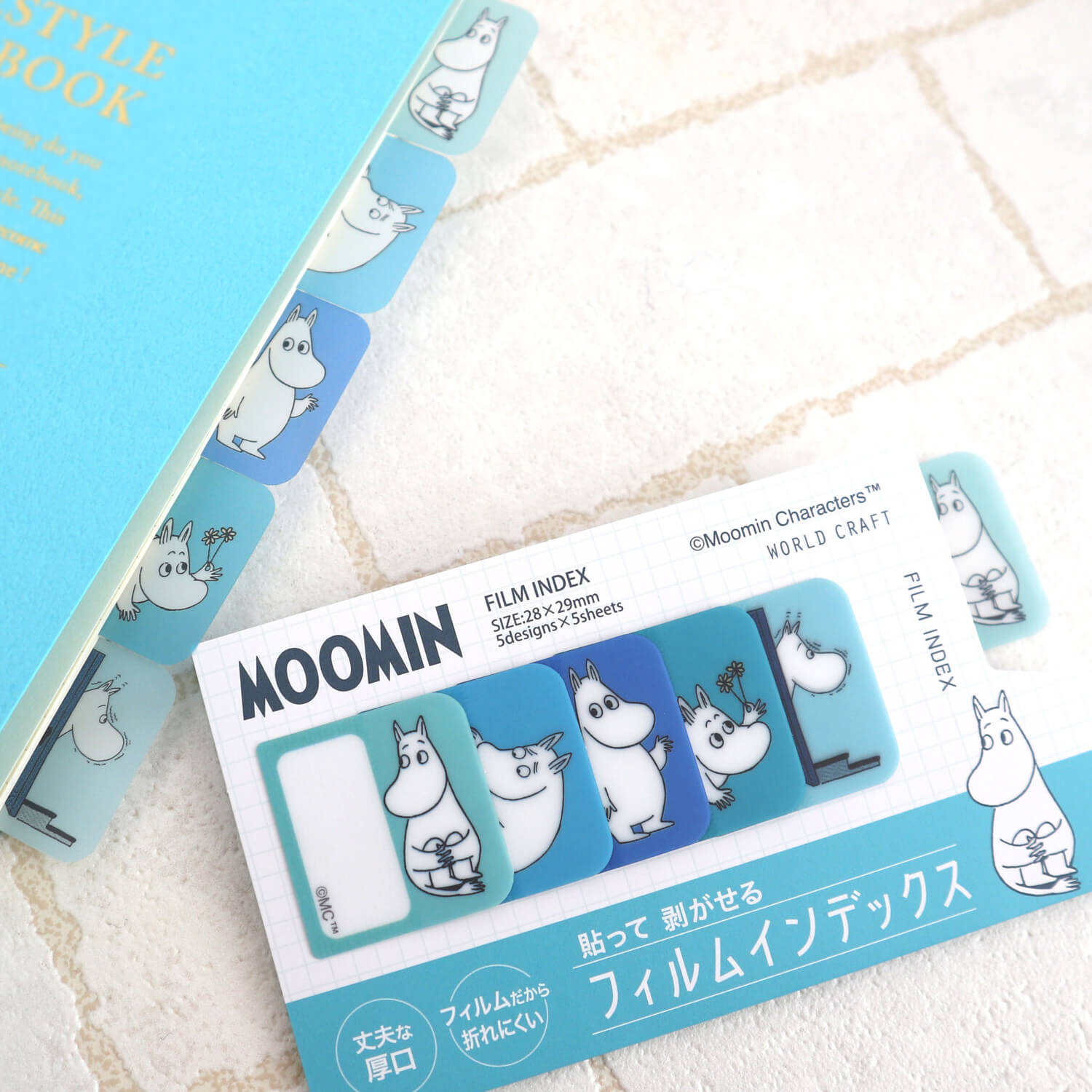 World Craft x Moomin Film Index Tabs – Moomin