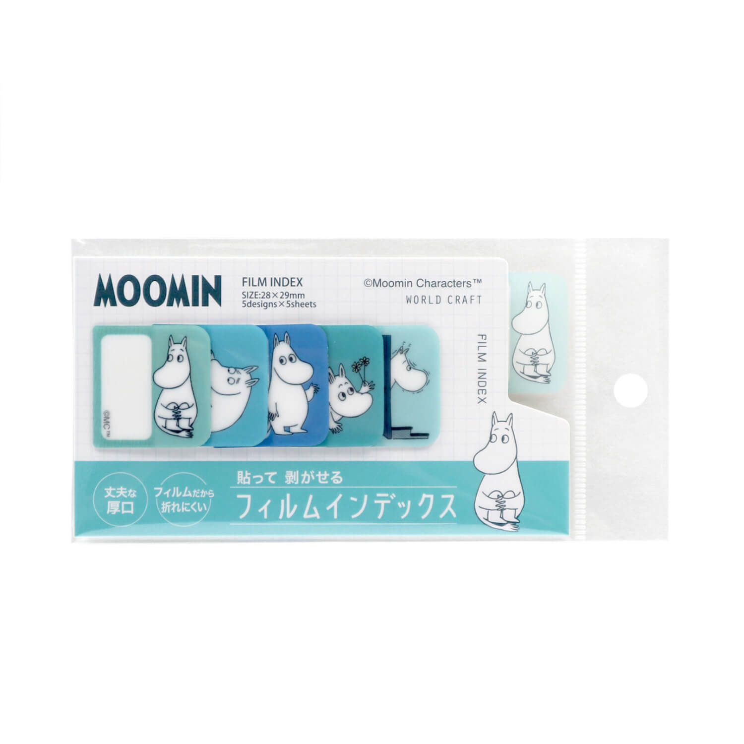 World Craft x Moomin Film Index Tabs – Moomin