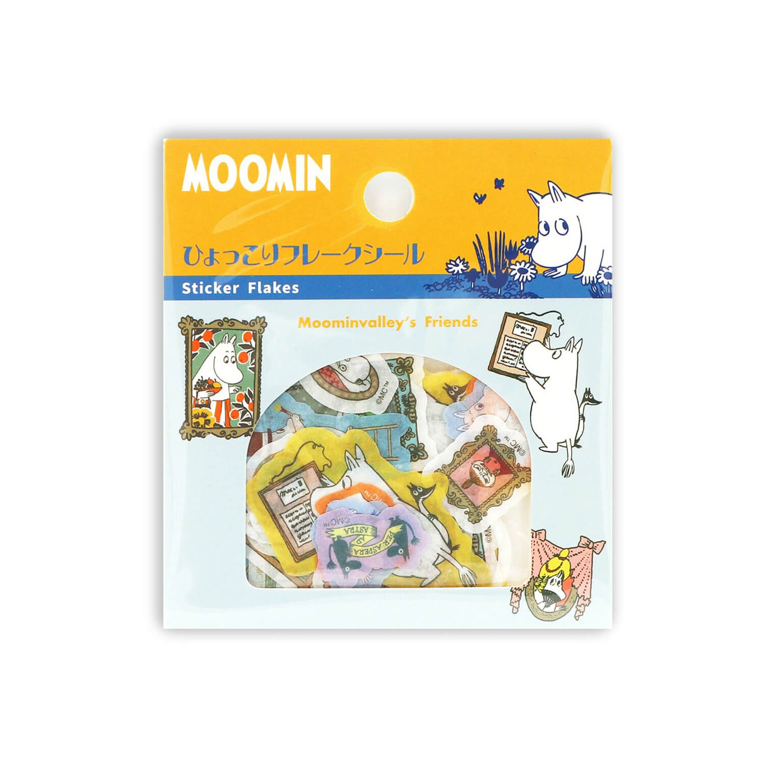 World Craft x Moomin Flake Stickers – Picture Frame