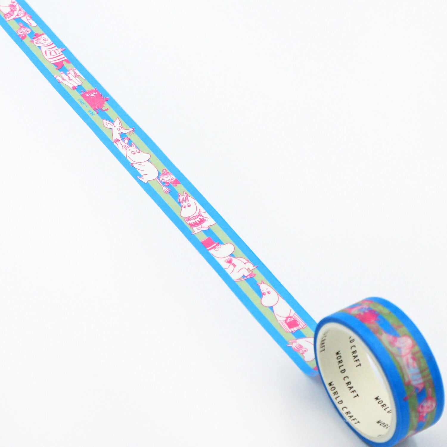 World Craft x Moomin Washi Tape – Blue