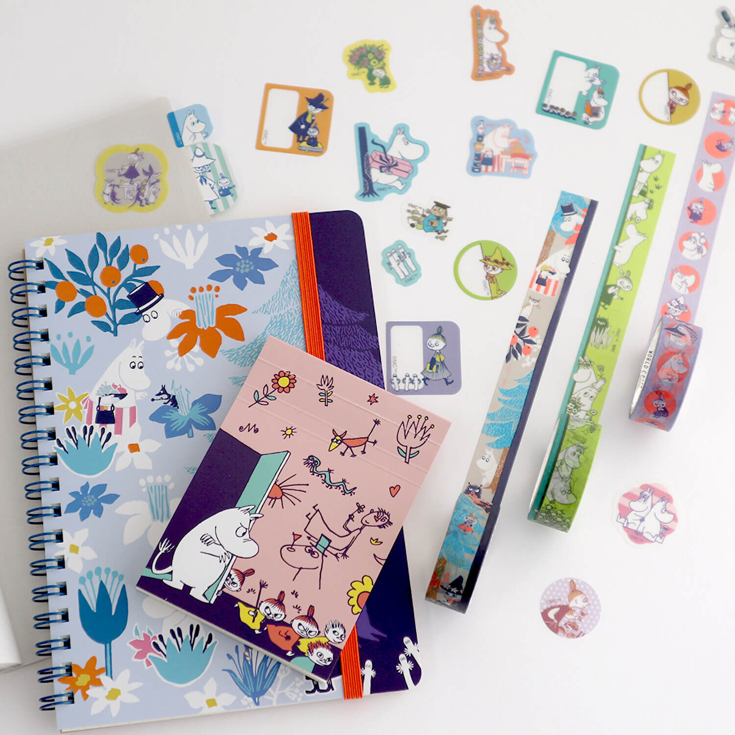 World Craft x Moomin Washi Tape – Green