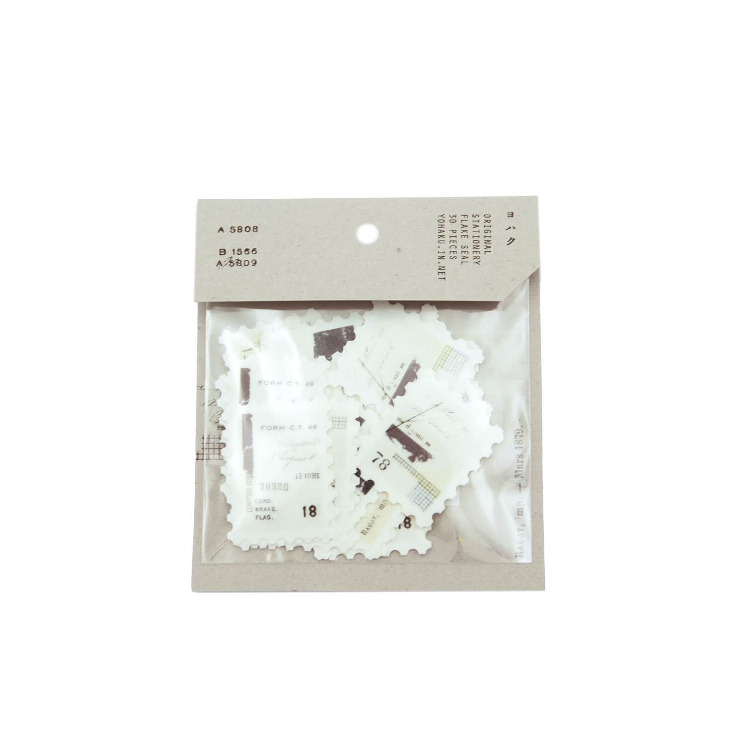 YOHAKU Flake Sticker –Tsukitohoshi (F-001)