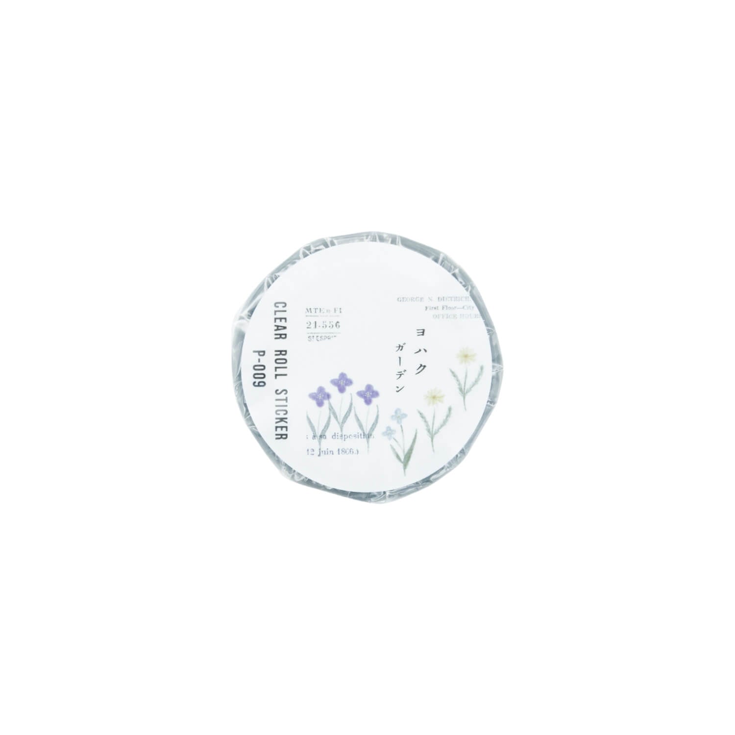 YOHAKU Roll Seal – Garden (P-009)
