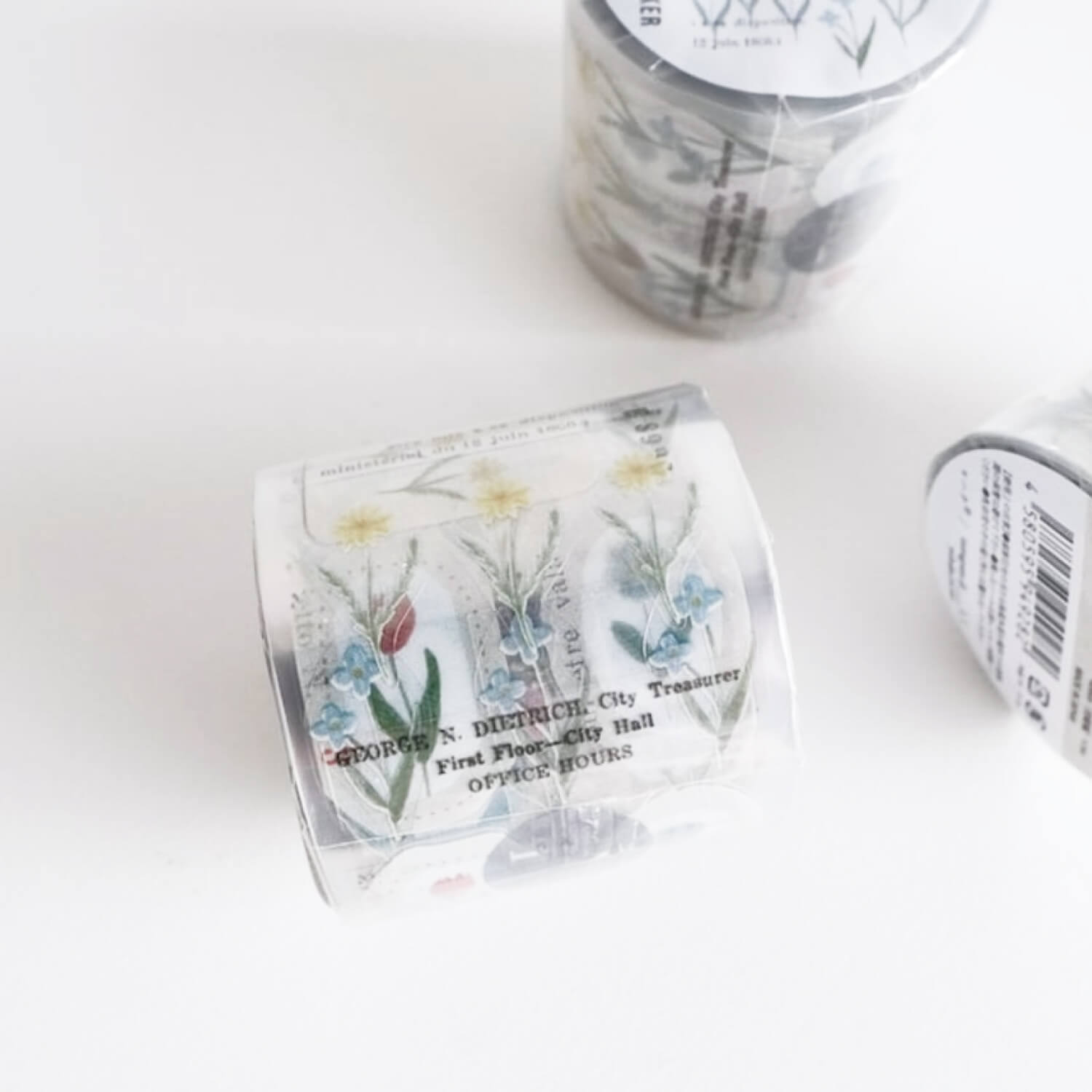 YOHAKU Roll Seal – Garden (P-009)