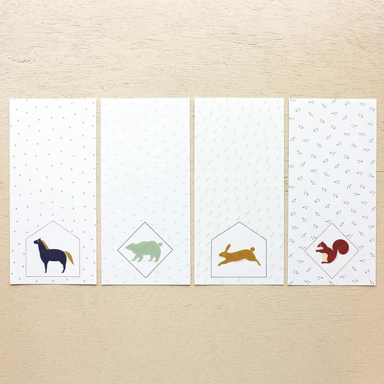 Yasuhara Chihiro Letter Pad – Animal