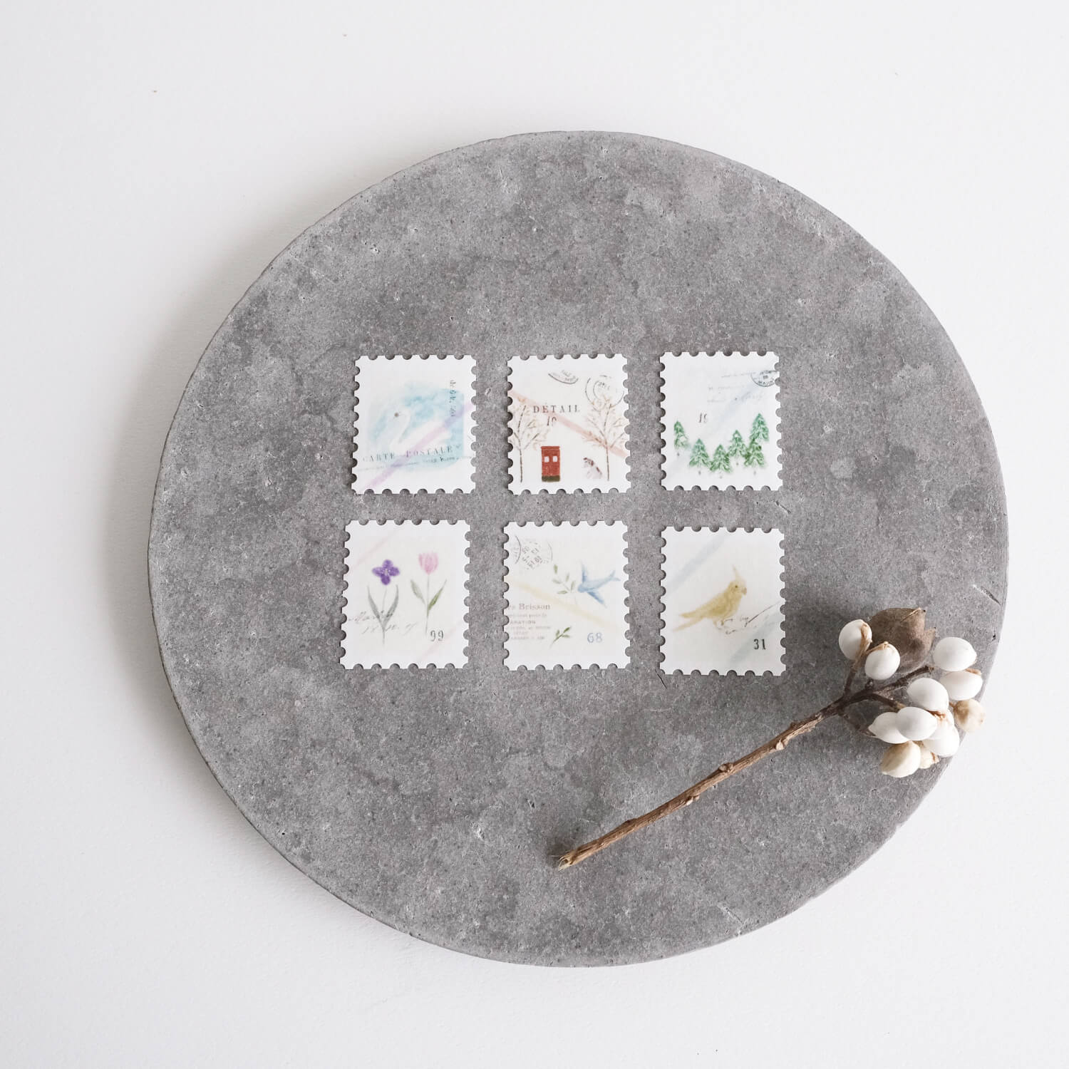 Yohaku Flake Stickers – Collection (F-017)