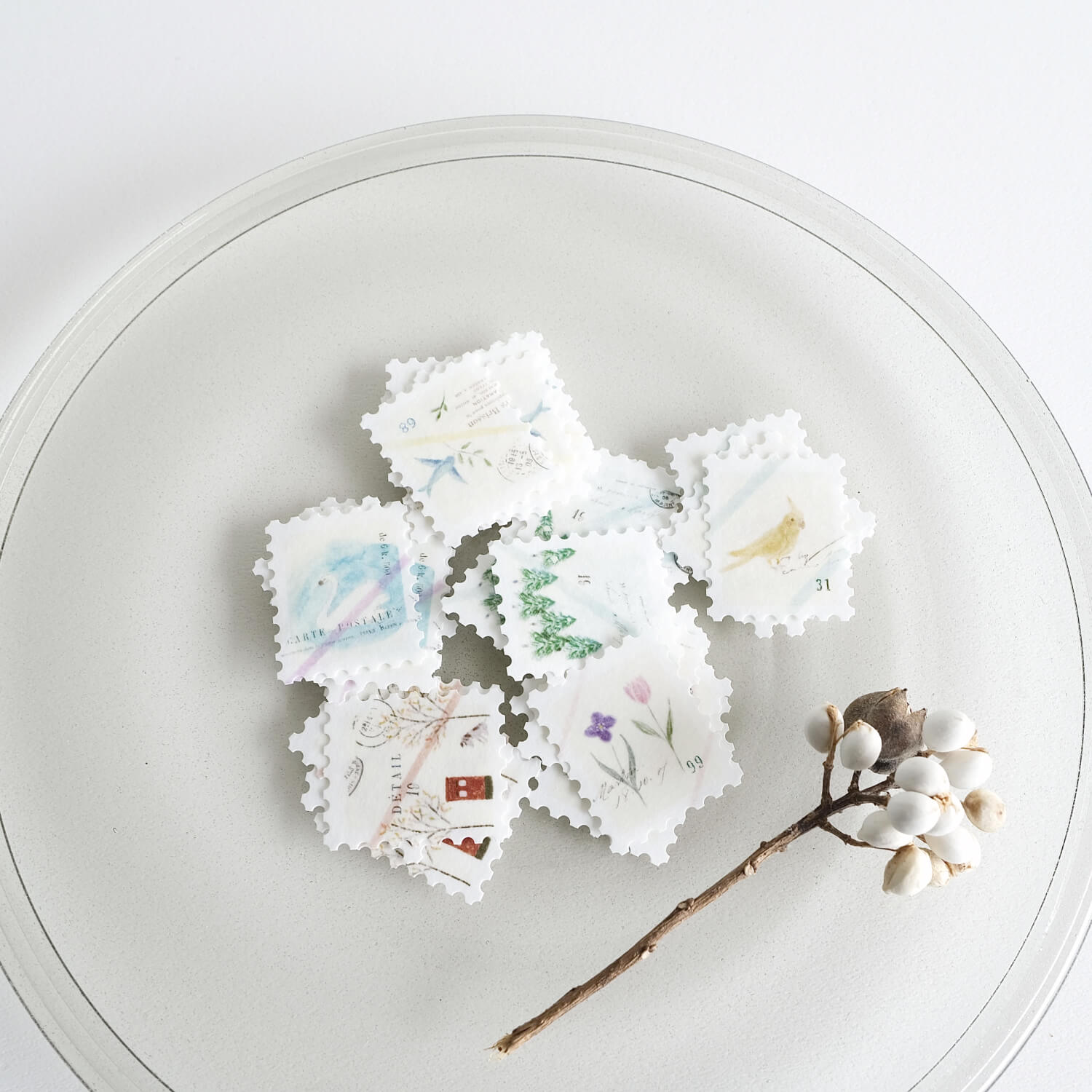 Yohaku Flake Stickers – Collection (F-017)