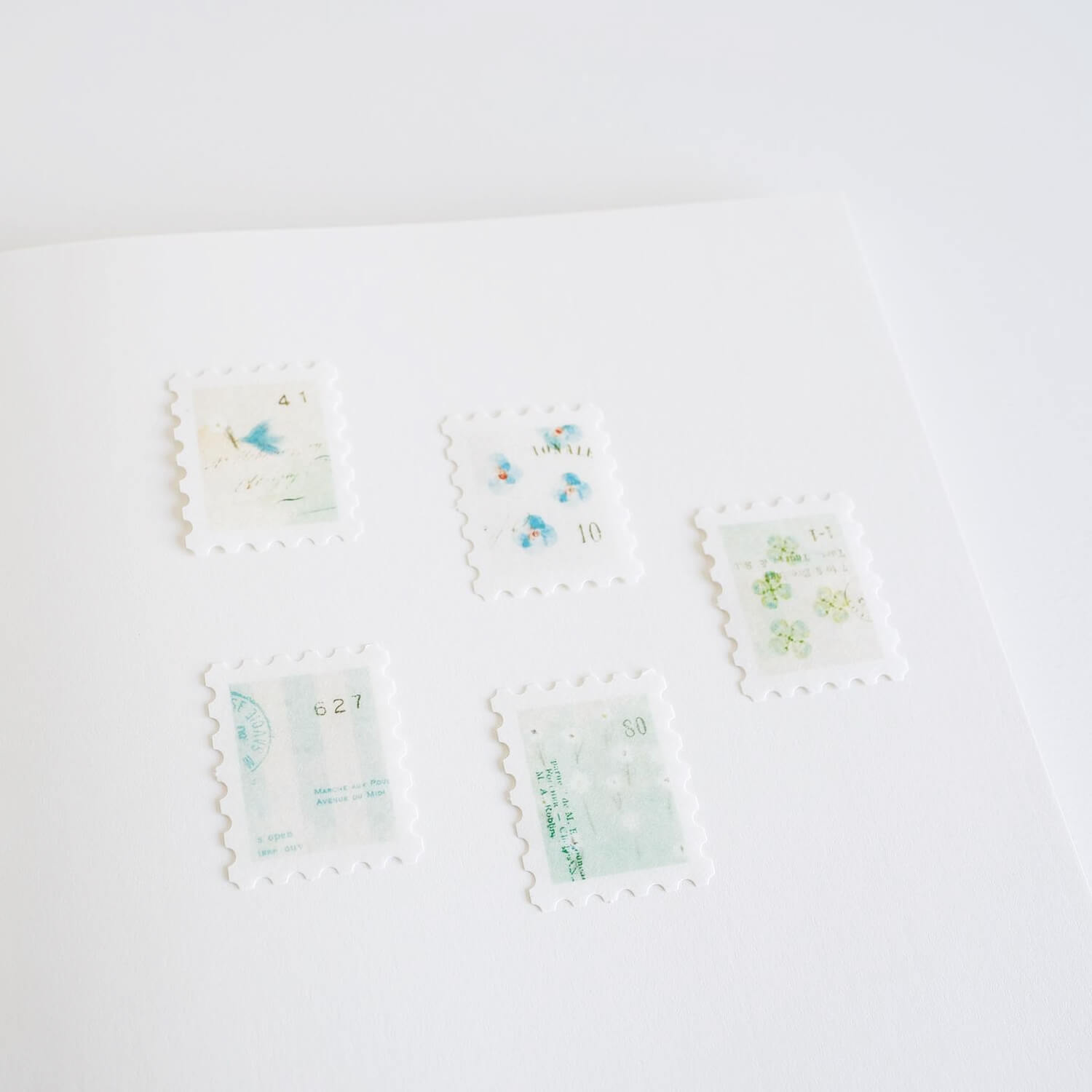 Yohaku Flake Stickers – Diary (F-009)