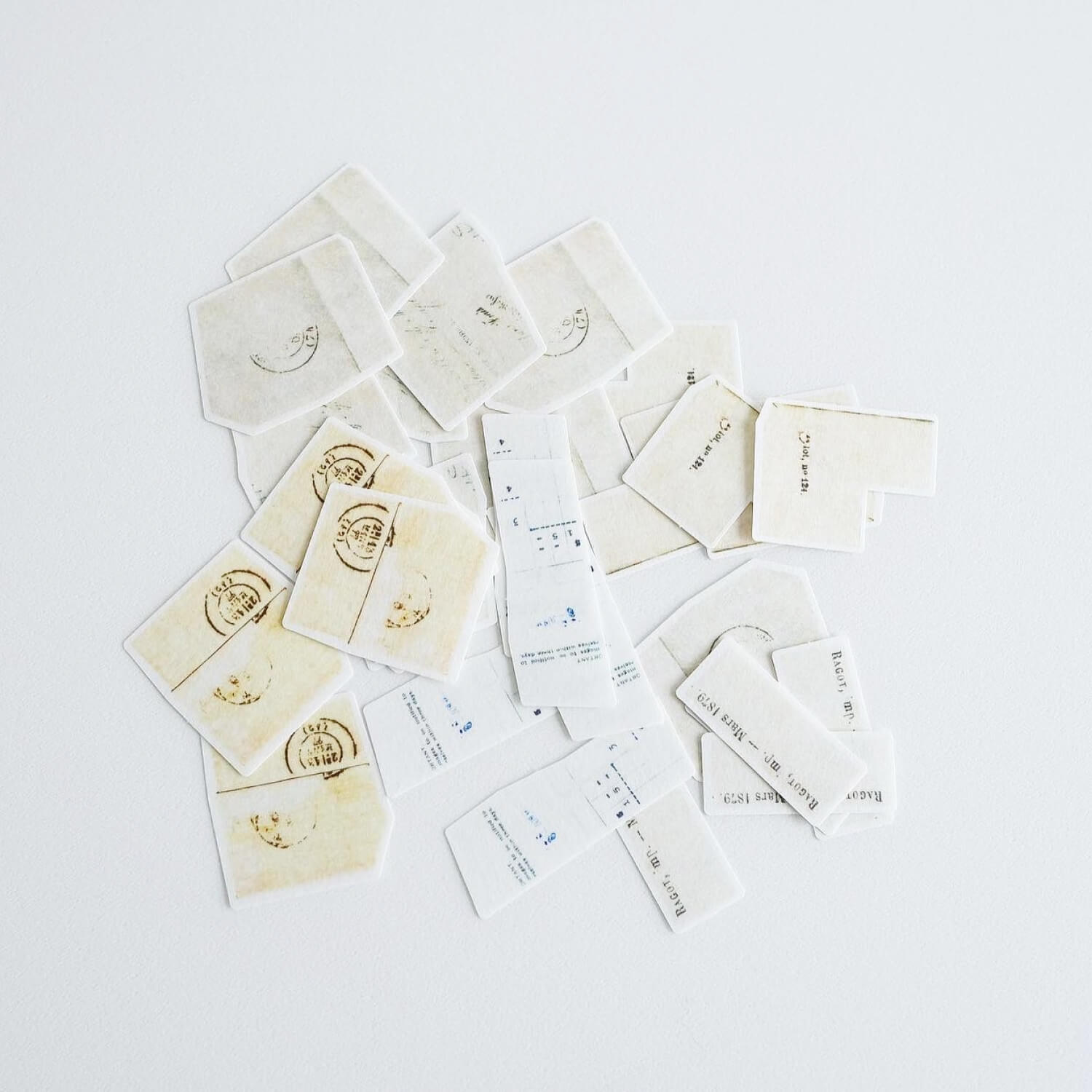 Yohaku Flake Stickers – Fragments of Memory (F-007)