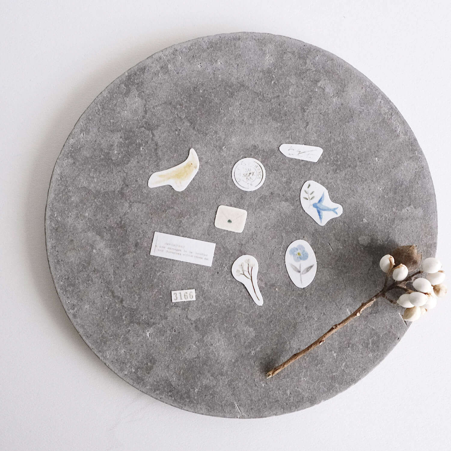Yohaku Flake Stickers – Humming (F-020)