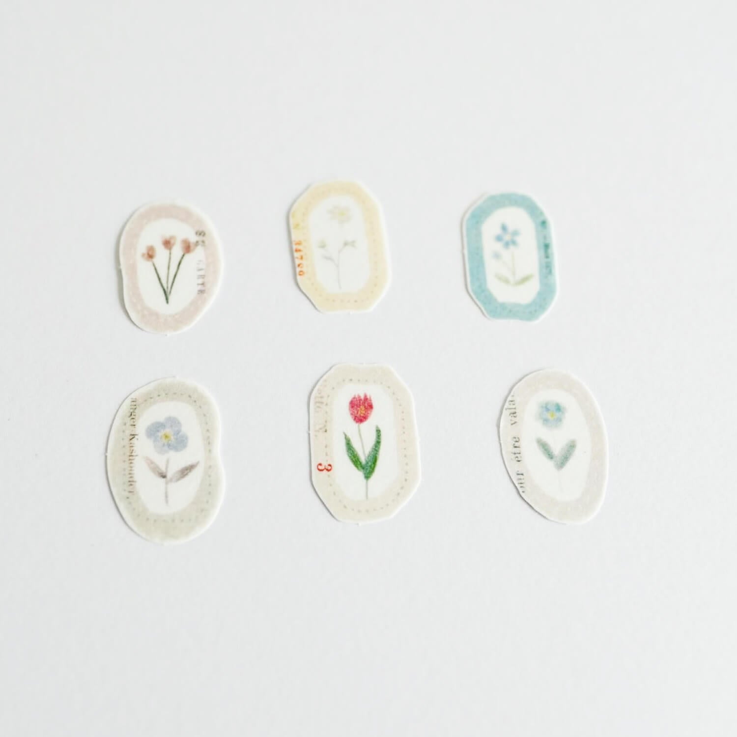 Yohaku Flake Stickers – Moon Waltz (F-014)