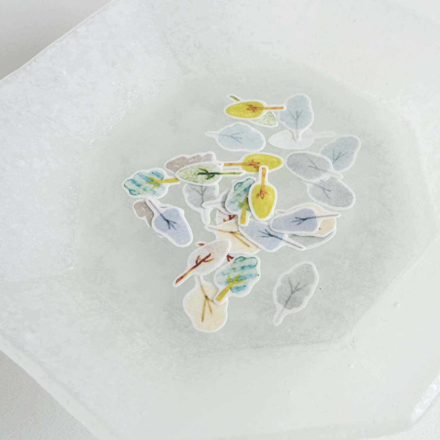Yohaku Flake Stickers – Mori no Ookude (F-019)