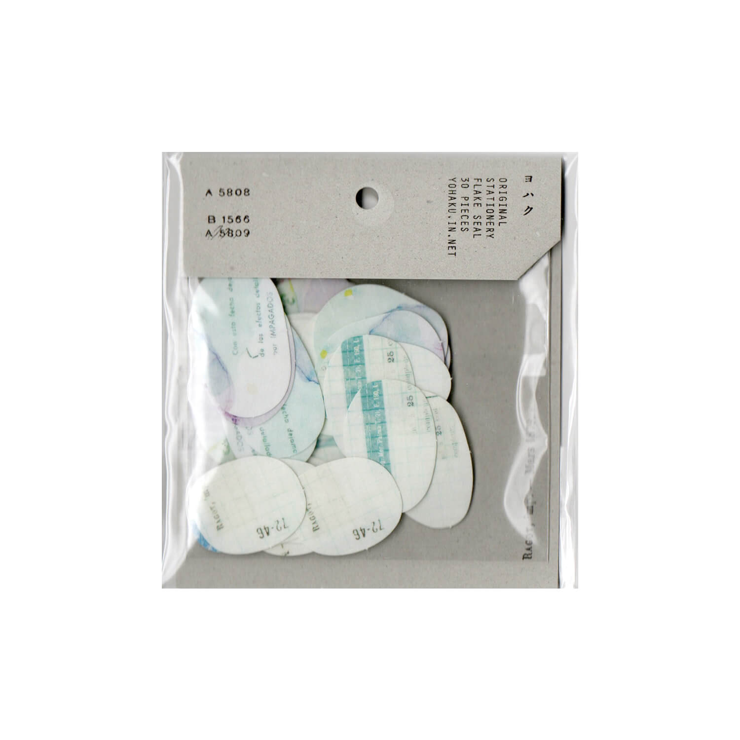 Yohaku Flake Stickers – Nuance (F-004)