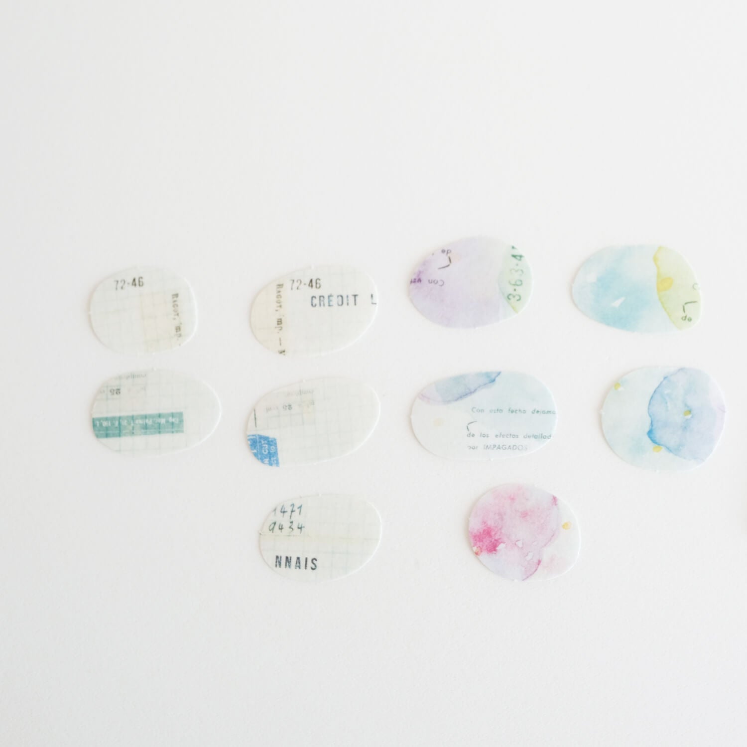 Yohaku Flake Stickers – Nuance (F-004)