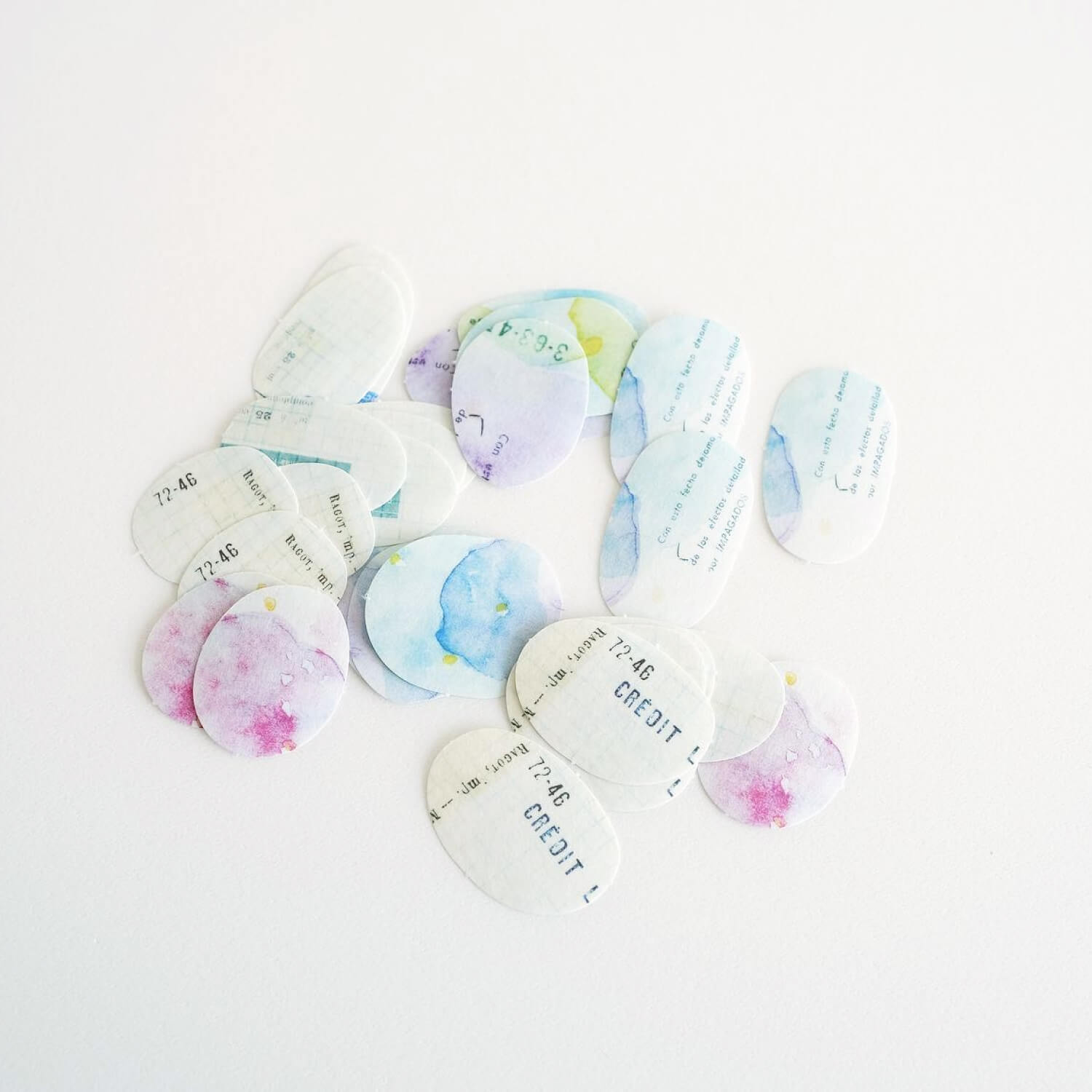 Yohaku Flake Stickers – Nuance (F-004)