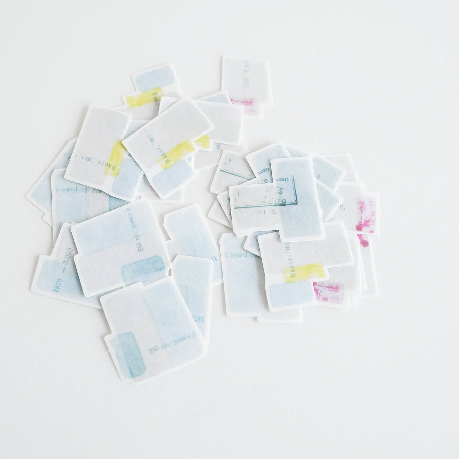 Yohaku Flake Stickers – Tsumiki (F-006)