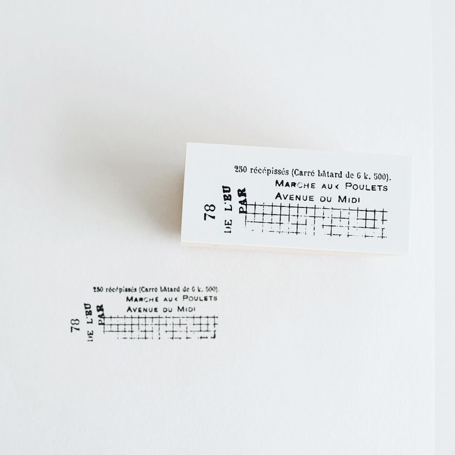 Yohaku Rubber Stamp – Departure (S-068)