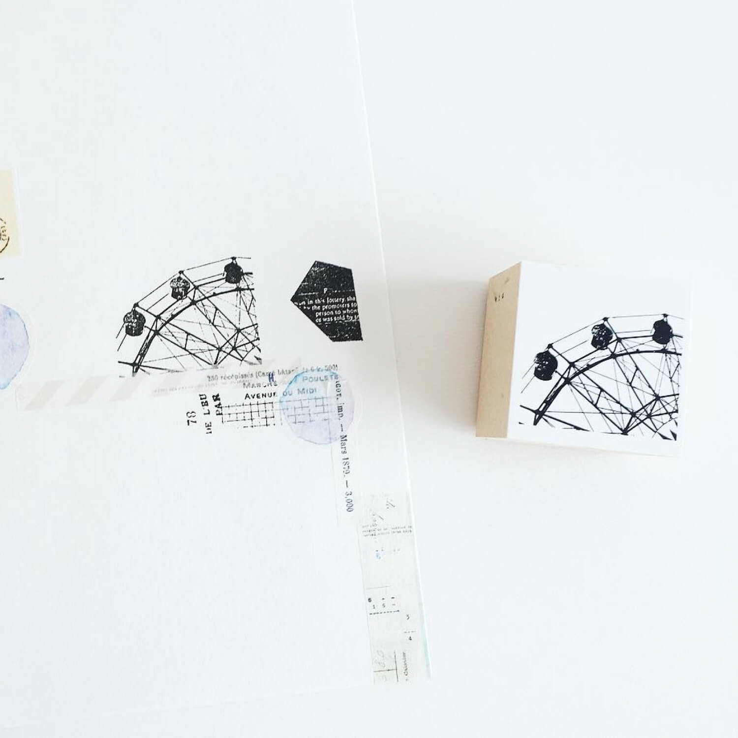 Yohaku Rubber Stamp – Nostalgia (S-067)