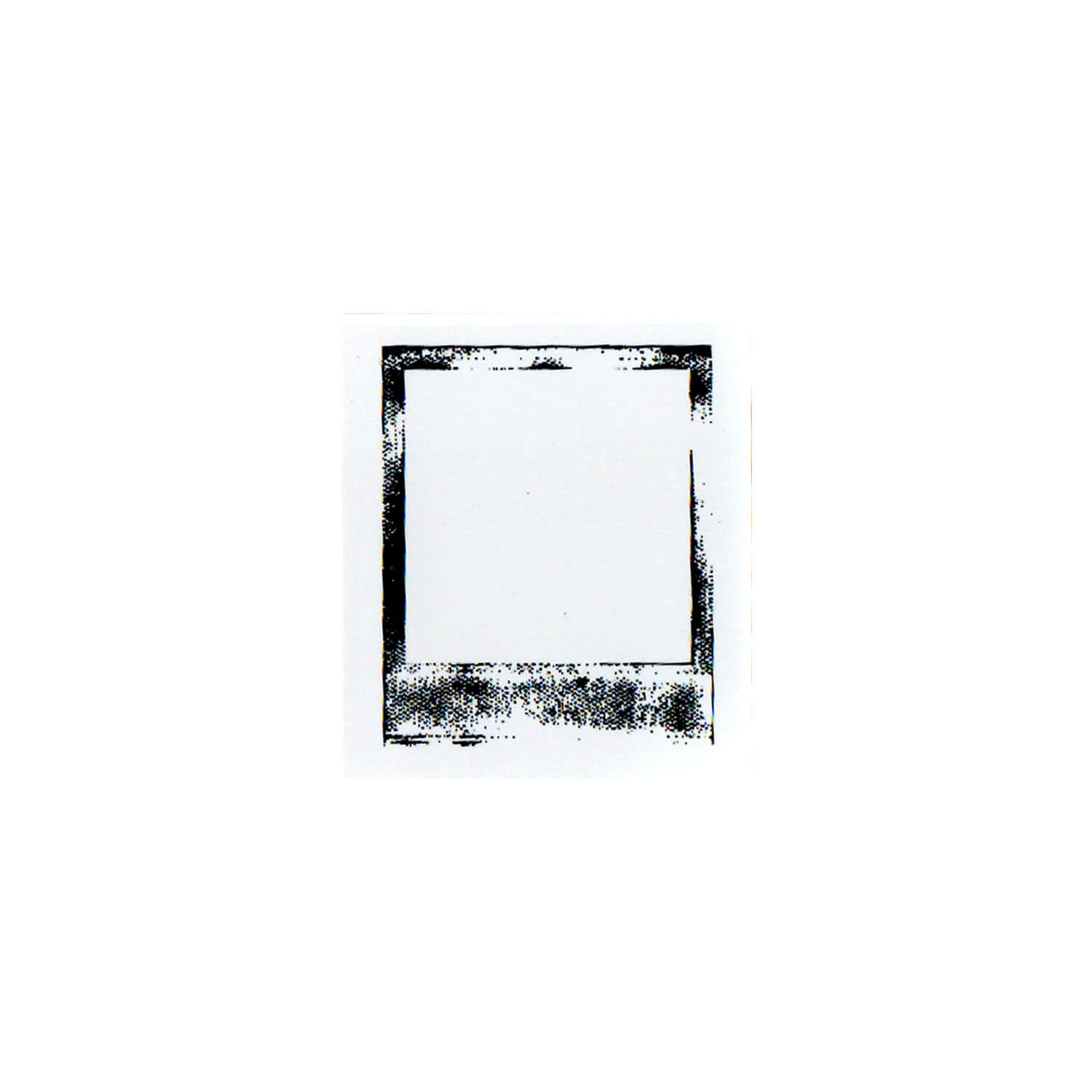 Yohaku Rubber Stamp – Polaroid Frame (S-049)