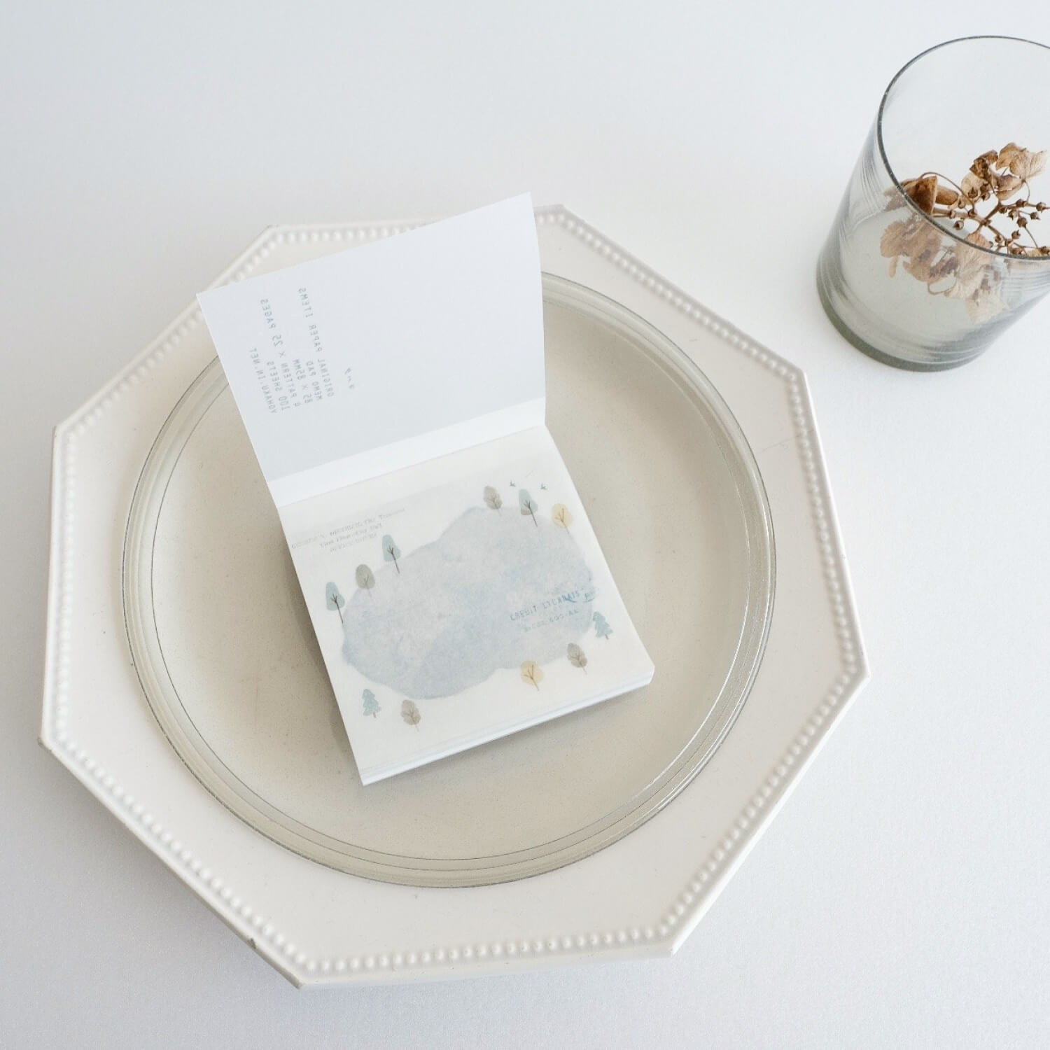 Yohaku Square Memo Pad – Hiking