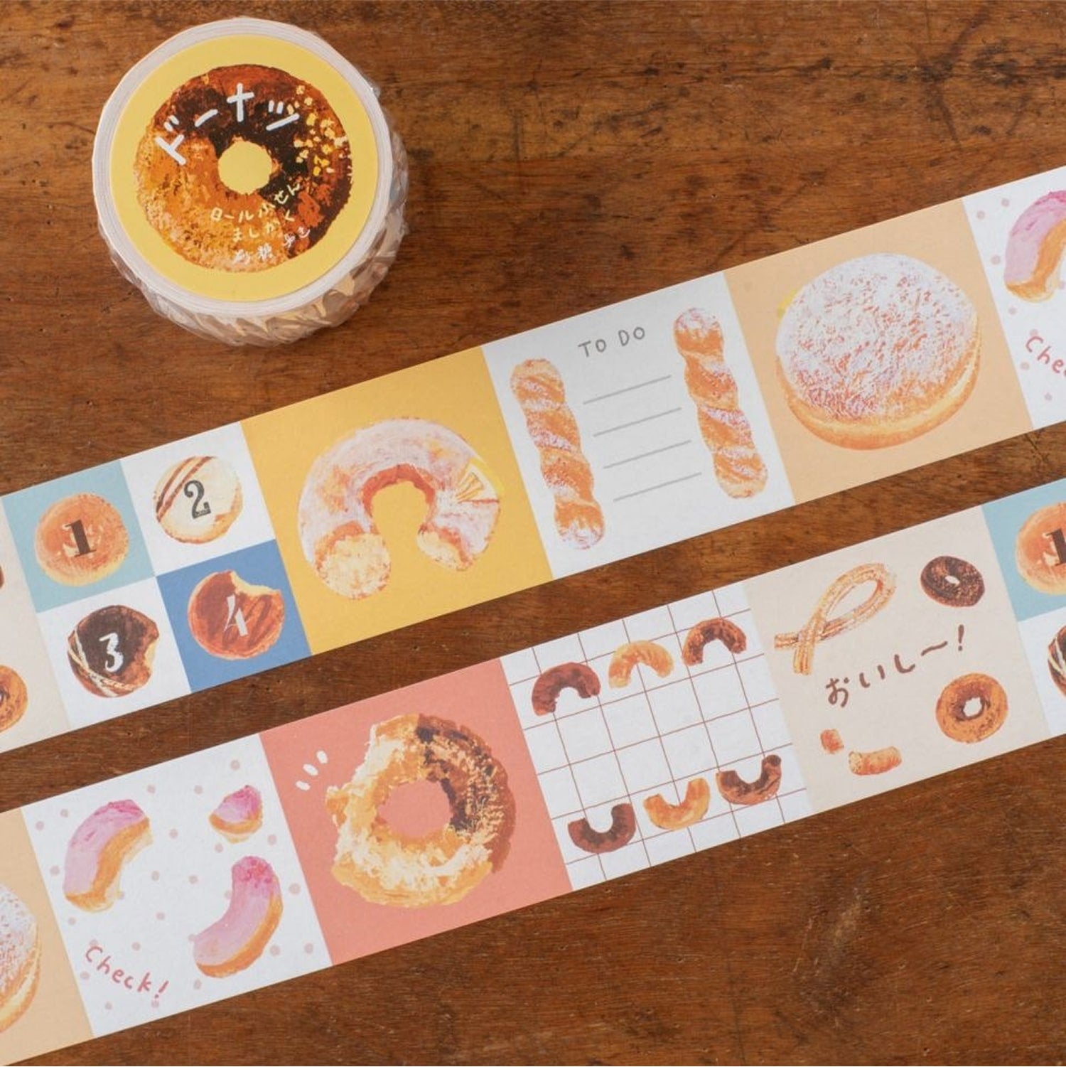 Sato Yuki Roll Sticky Notes Square Donuts