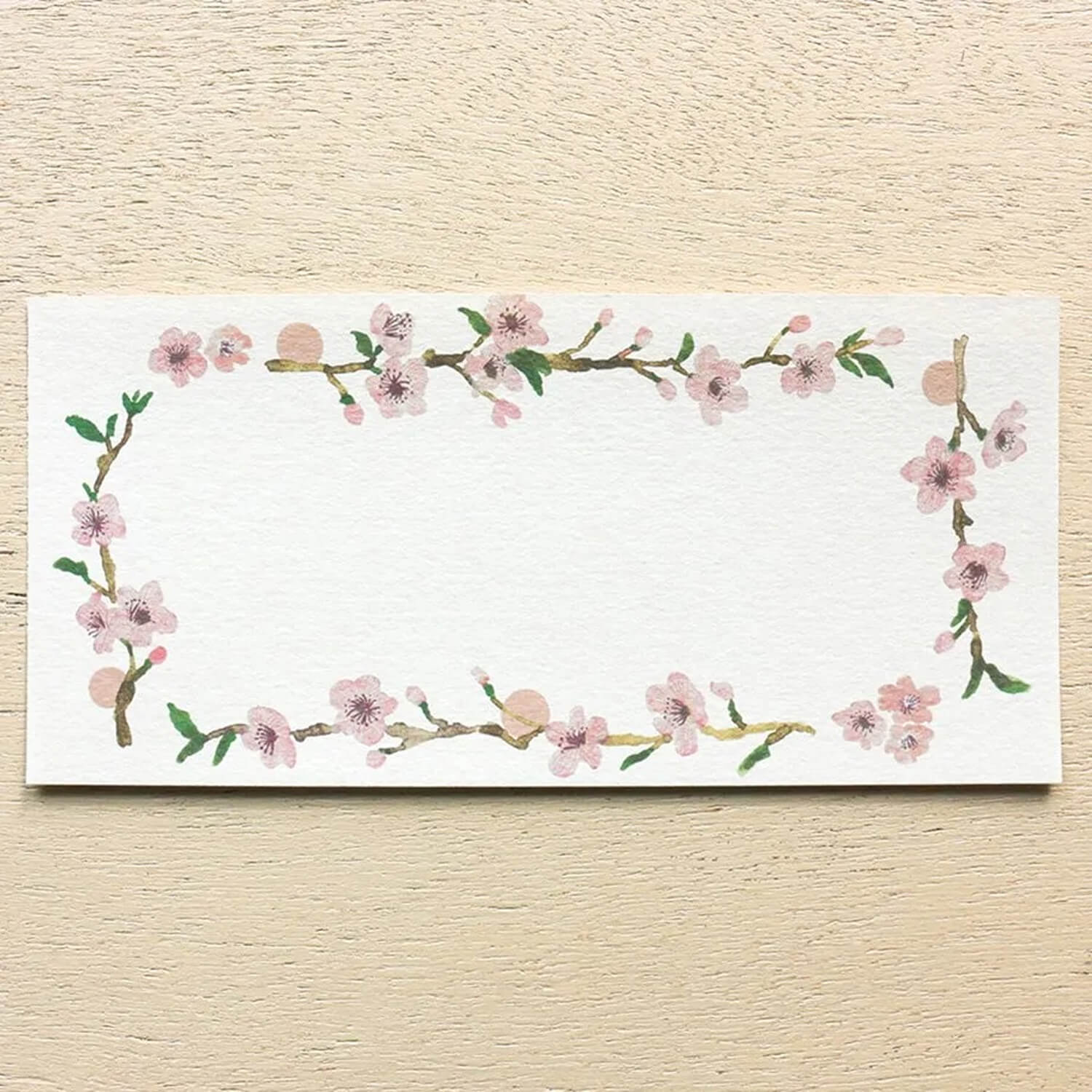 Yuko Omori Letter Pad – Sakura