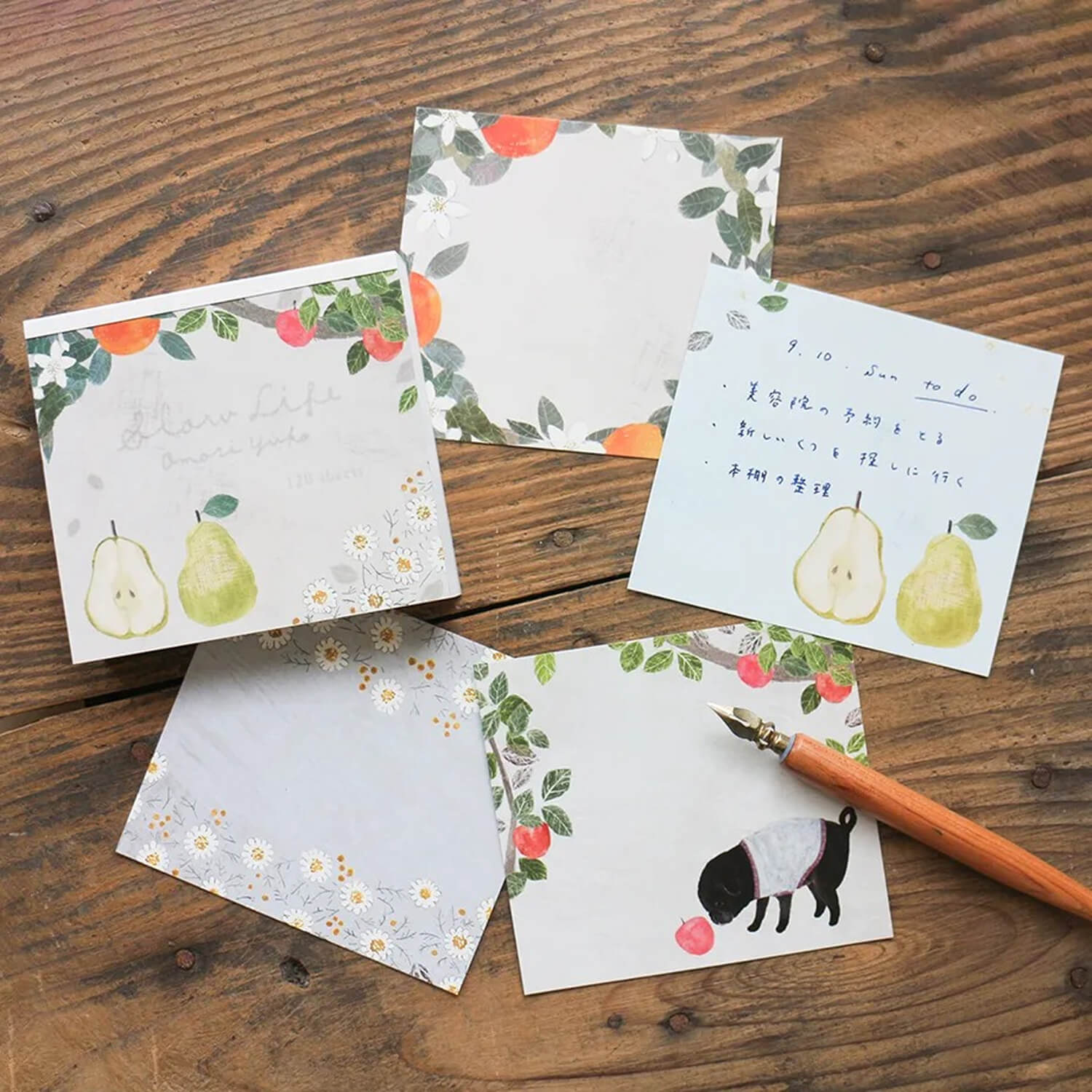 Yuko Omori Memo Block – Slow Life