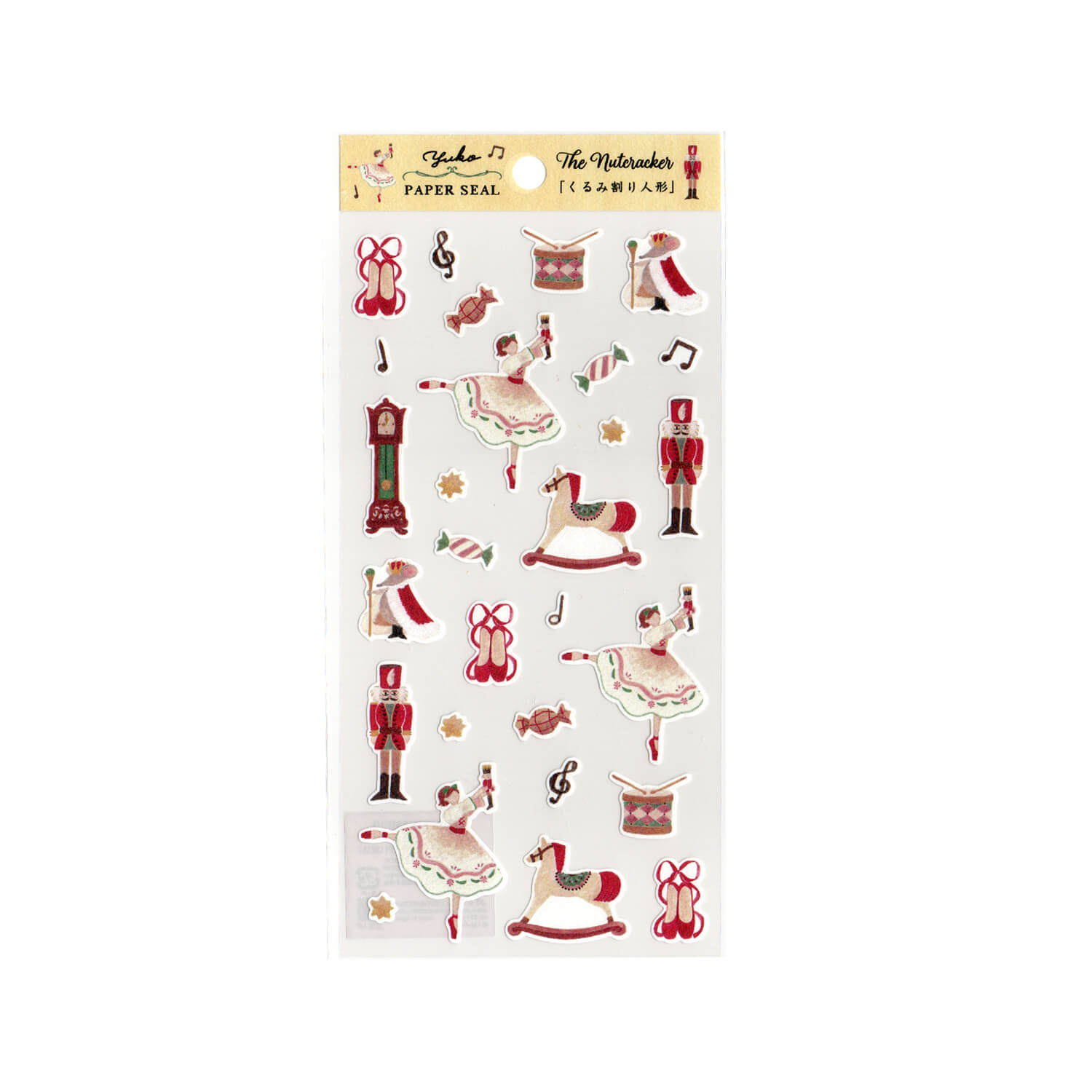 Yuko Sticker Sheet – Nutcracker